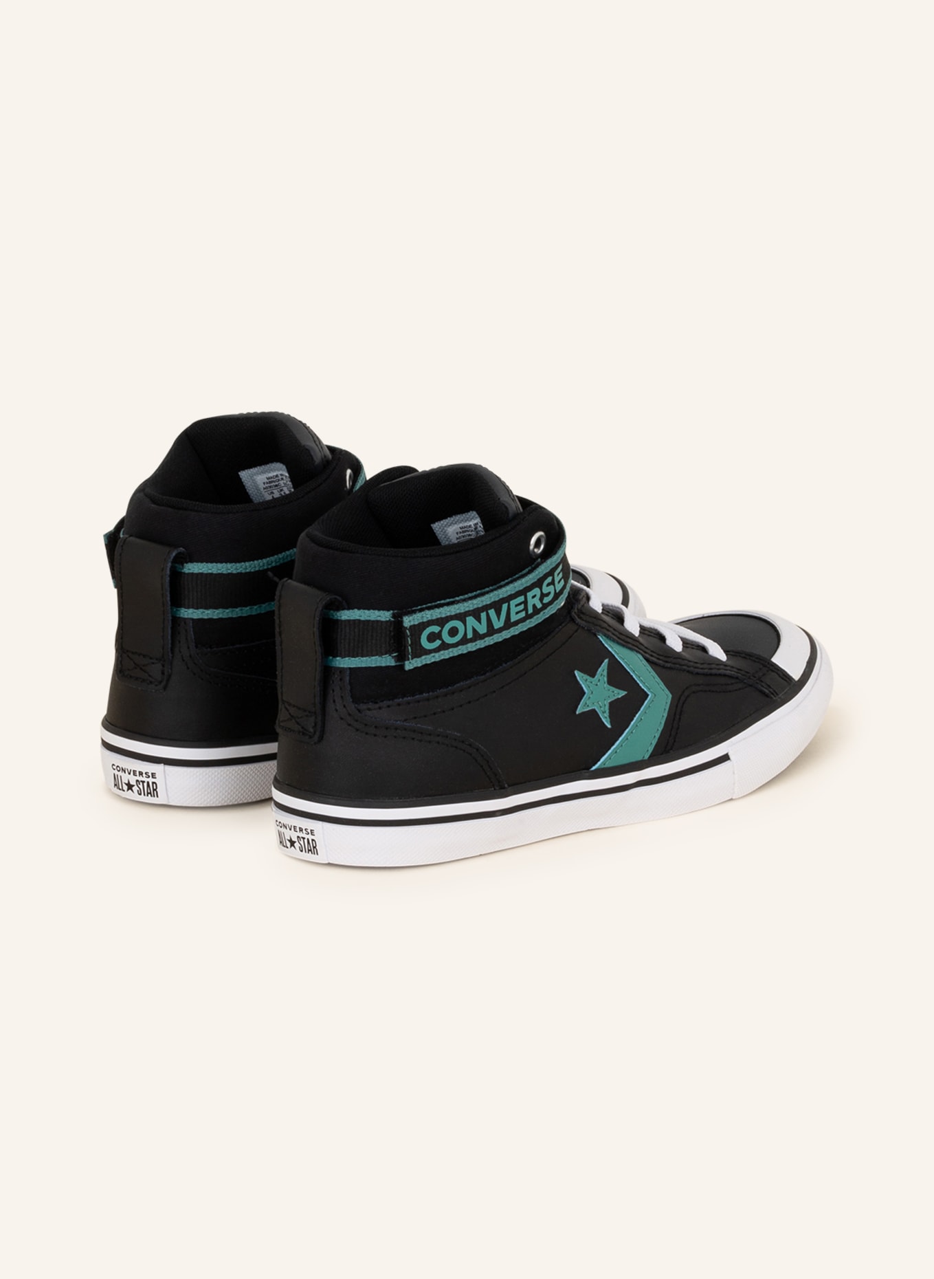 CONVERSE Hightop-Sneaker PRO BLAZE in schwarz/ grün