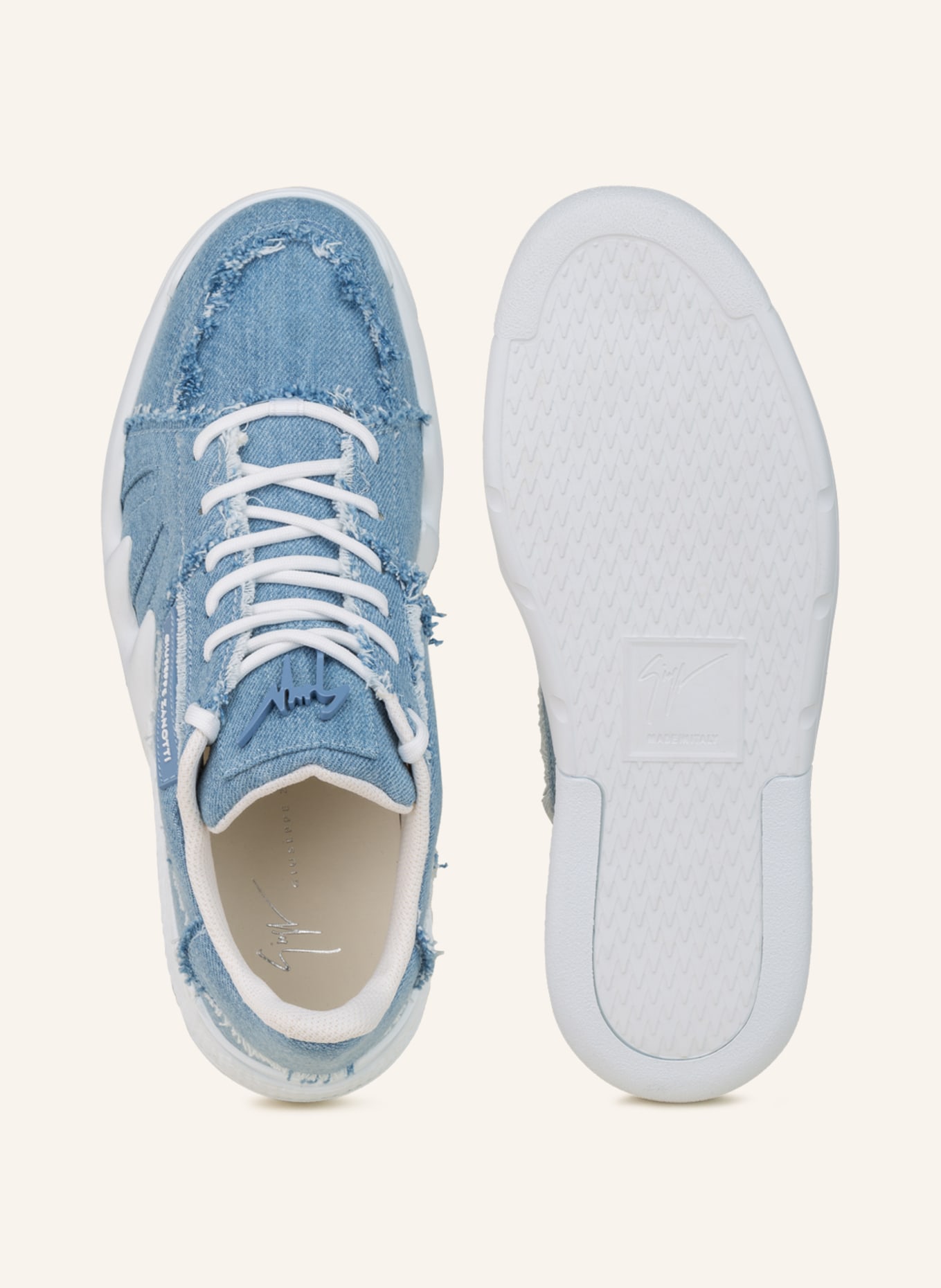 GIUSEPPE ZANOTTI DESIGN Sneakers, Color: BLUE (Image 5)