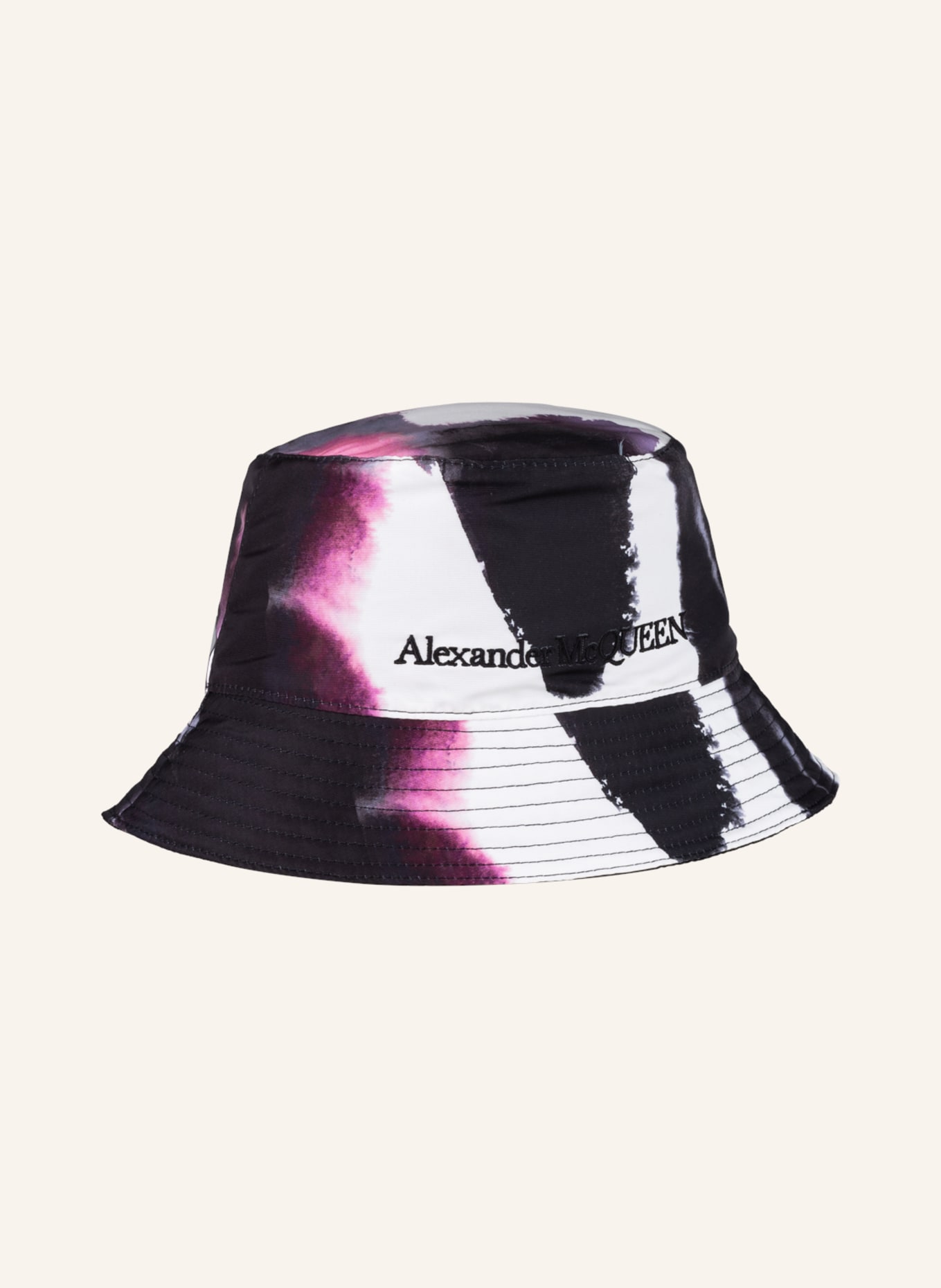 Alexander McQUEEN Oboustranný klobouk Bucket Hat, Barva: ČERNÁ (Obrázek 2)
