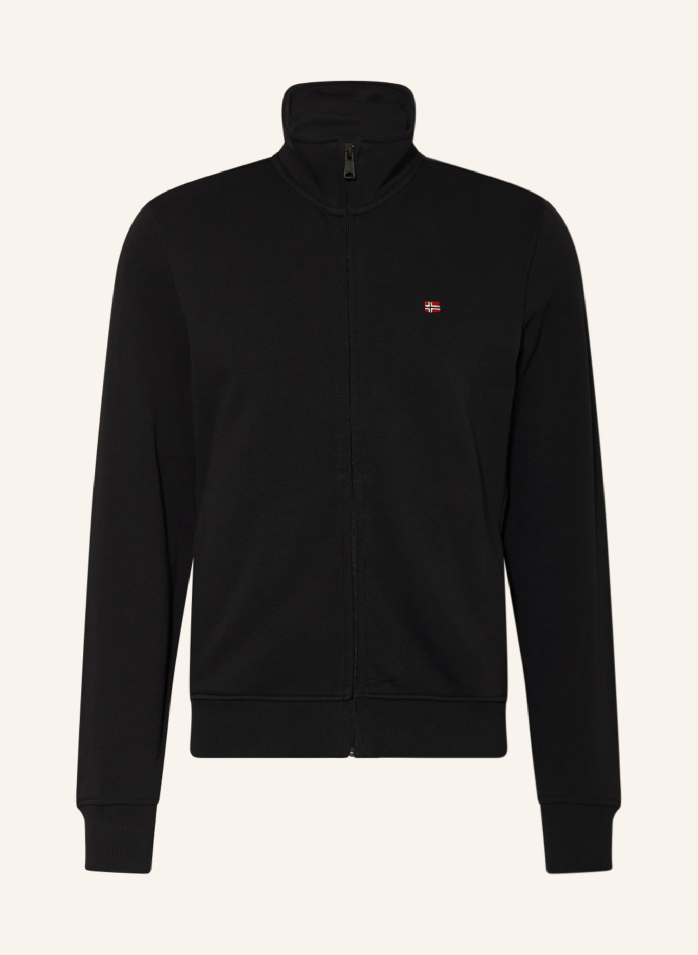 NAPAPIJRI Sweat jacket BALIS, Color: BLACK (Image 1)