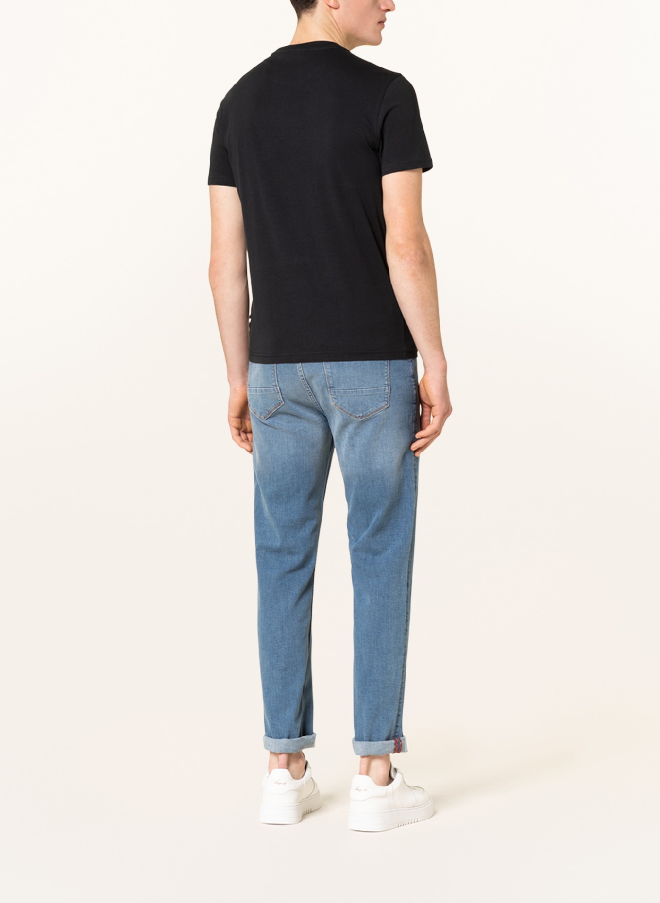 NAPAPIJRI T-shirt SALIS: BLACK