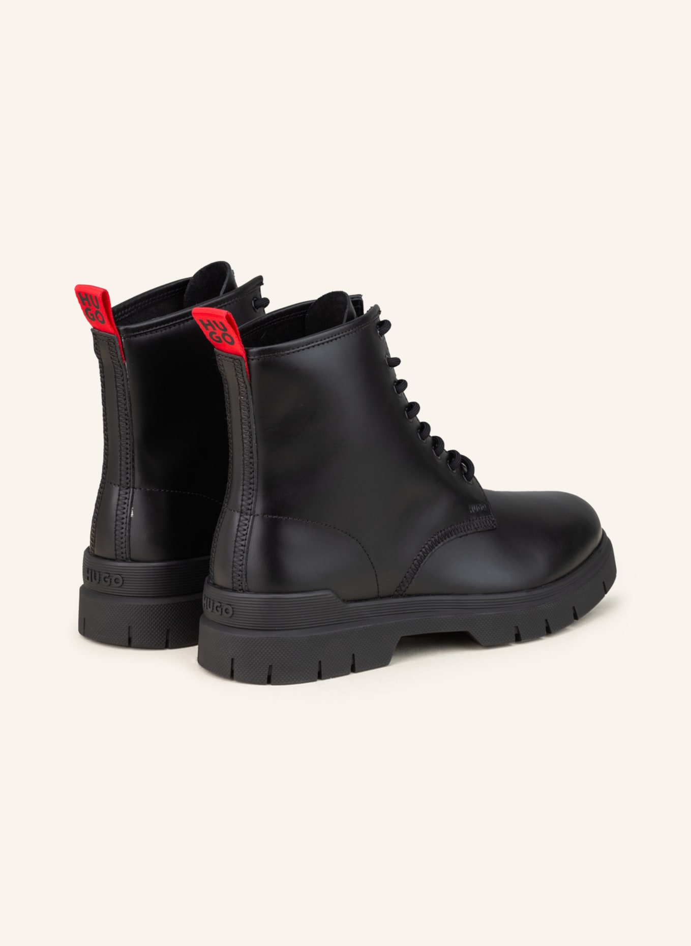 HUGO Lace-up boots RYAN, Color: BLACK (Image 2)