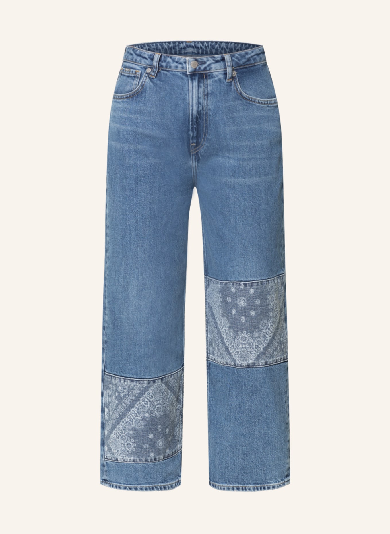 Pepe Jeans Culotte jeans ANI BANDANI, Color: 000 DENIM (Image 1)
