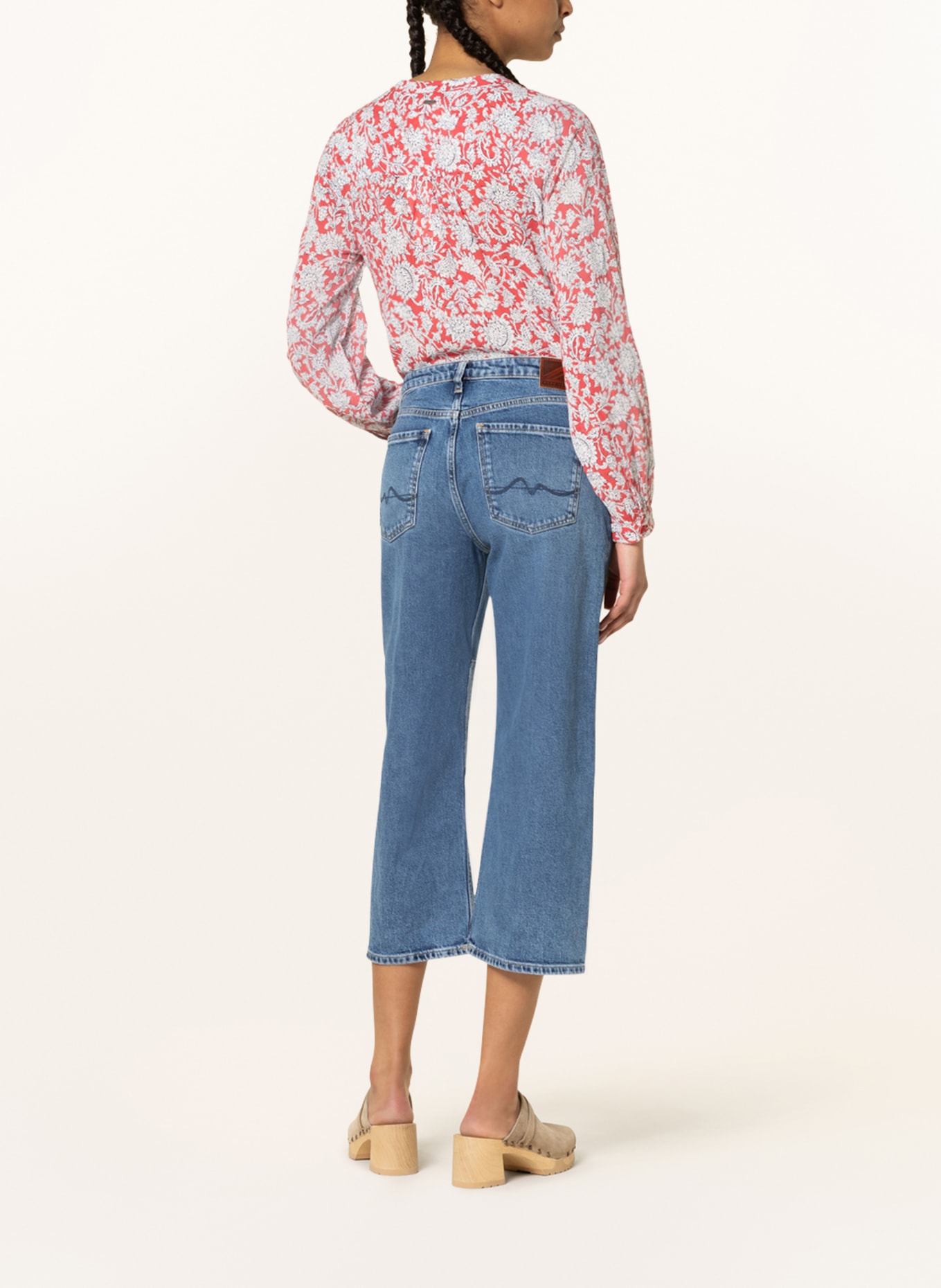 Pepe Jeans Culotte jeans ANI BANDANI, Color: 000 DENIM (Image 3)