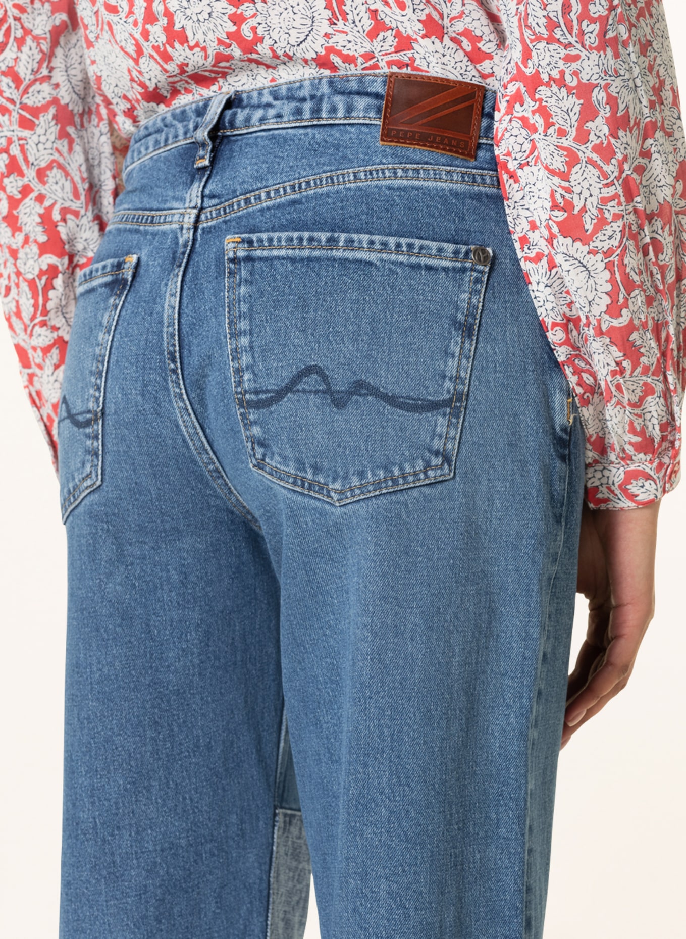 Pepe Jeans Culotte jeans ANI BANDANI, Color: 000 DENIM (Image 5)