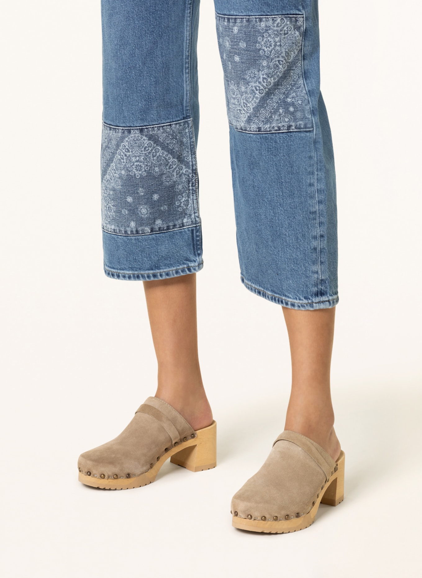 Pepe Jeans Culotte jeans ANI BANDANI, Color: 000 DENIM (Image 6)