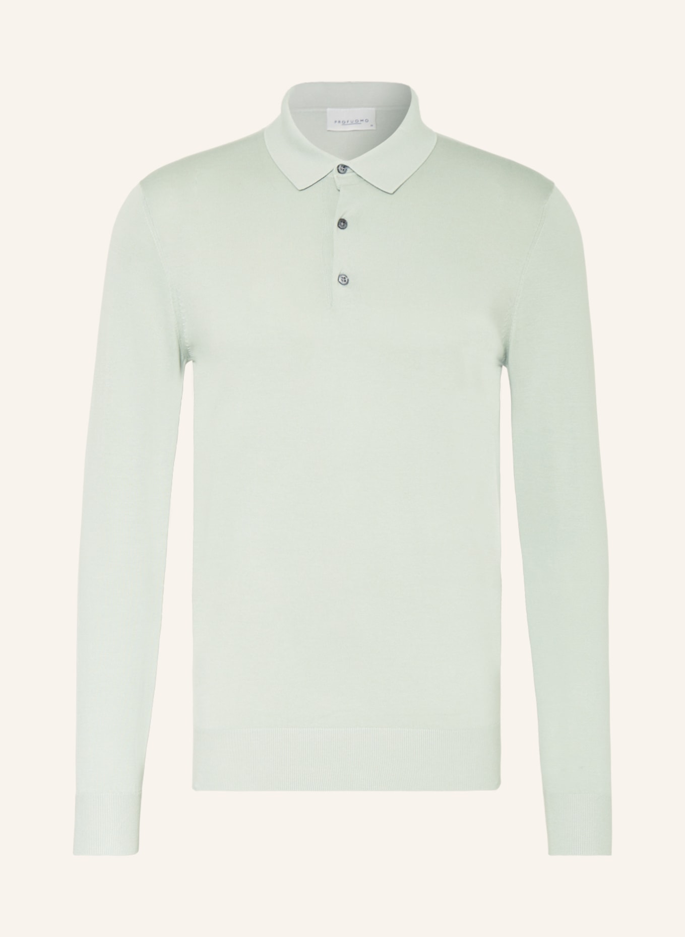 PROFUOMO Jersey-Poloshirt, Farbe: MINT(Bild null)