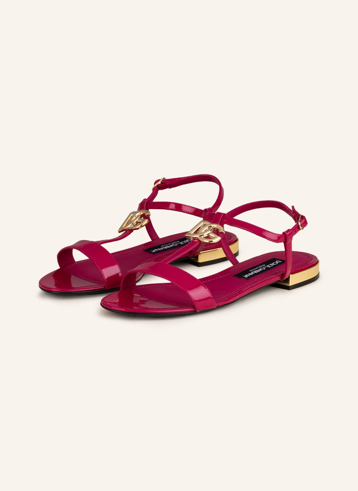 DOLCE & GABBANA Sandalen, Farbe: FUCHSIA (Bild 1)