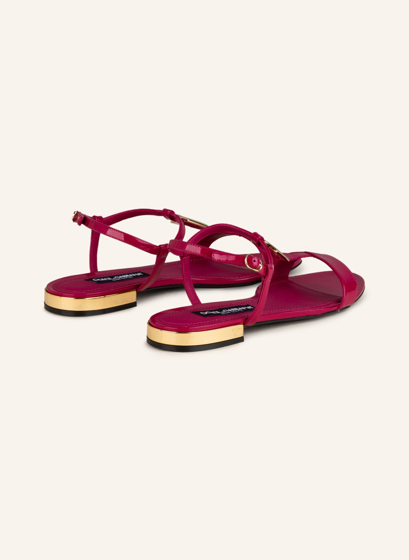 DOLCE & GABBANA Sandalen, Farbe: FUCHSIA (Bild 2)