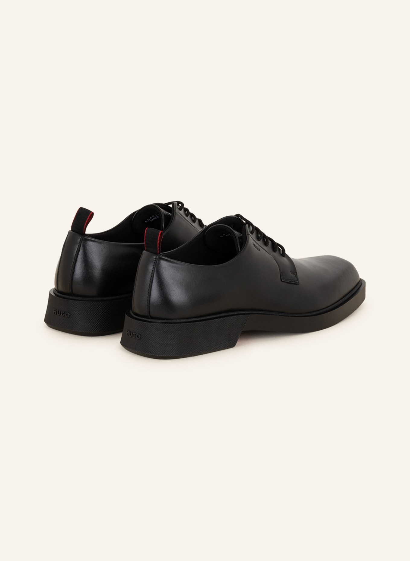HUGO Lace up shoes IKER in black