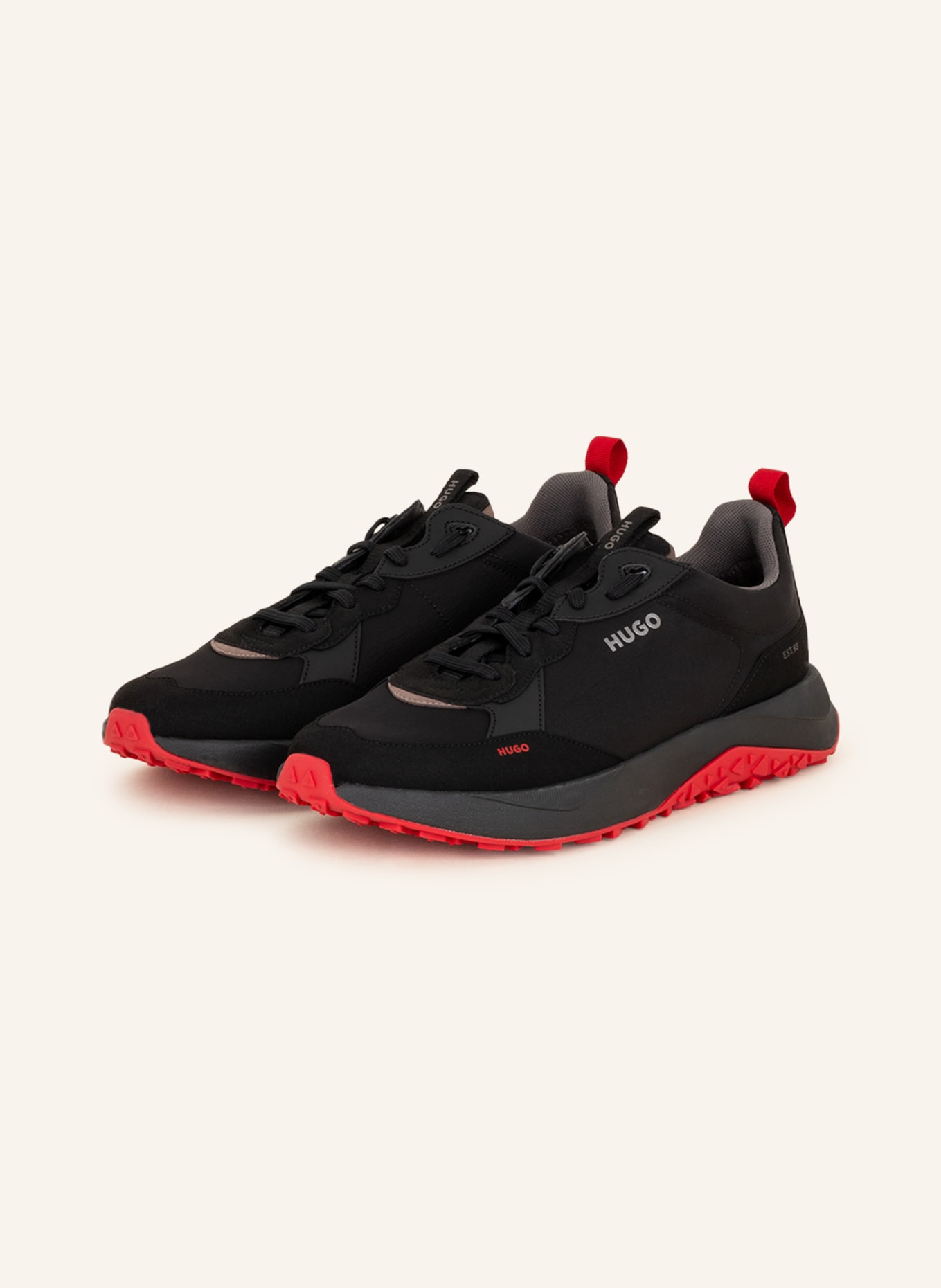 HUGO Sneakers KANE RUNN, Color: BLACK (Image 1)