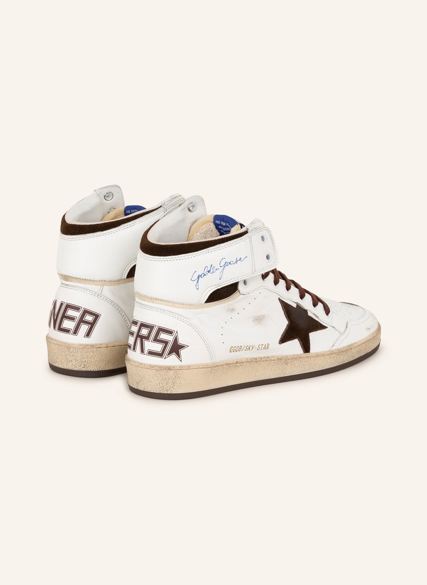 GOLDEN GOOSE Hightop-Sneaker SKY STAR, Farbe: WEISS (Bild 2)