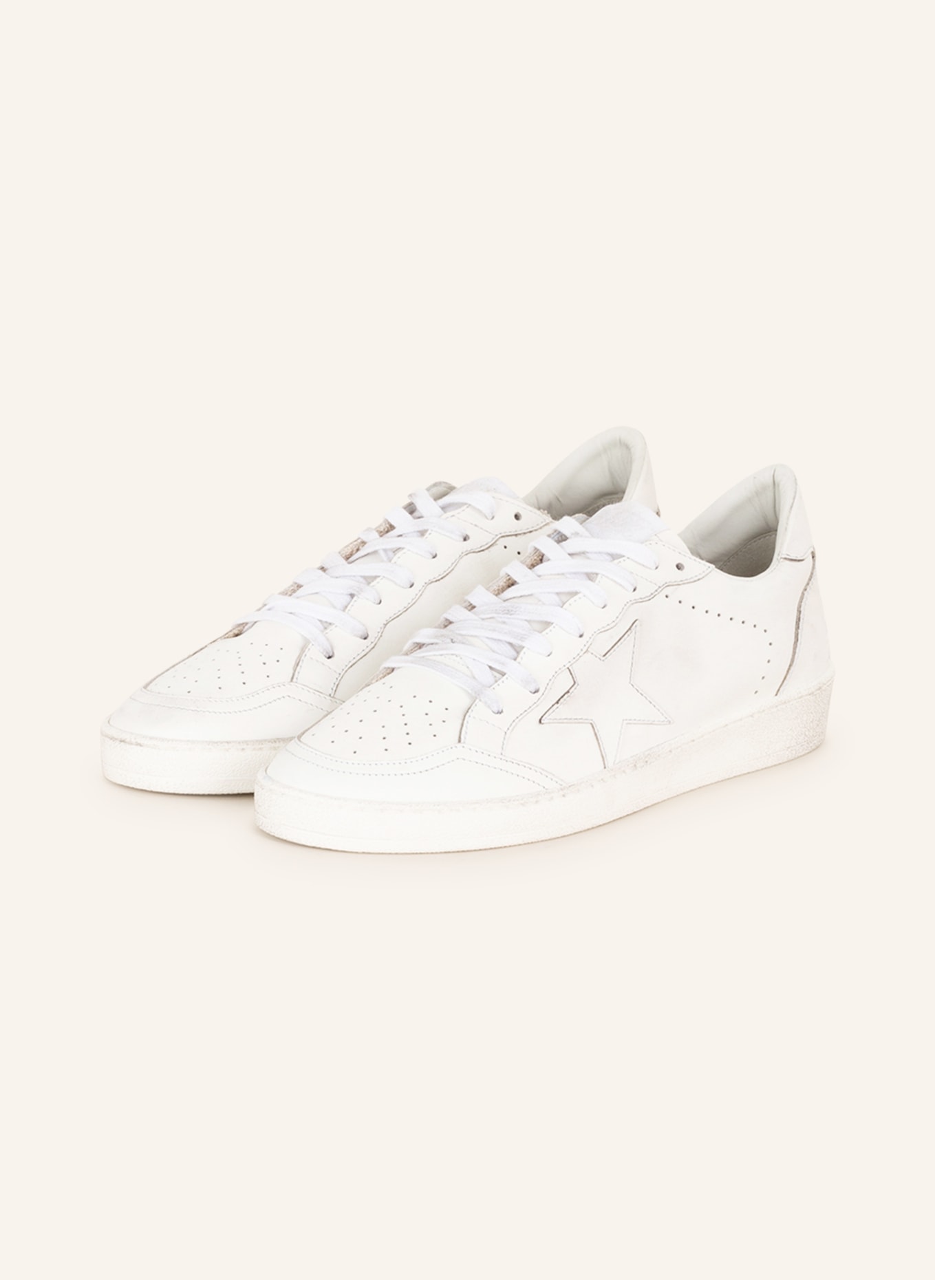 GOLDEN GOOSE Sneakers BALL STAR, Color: WHITE (Image 1)