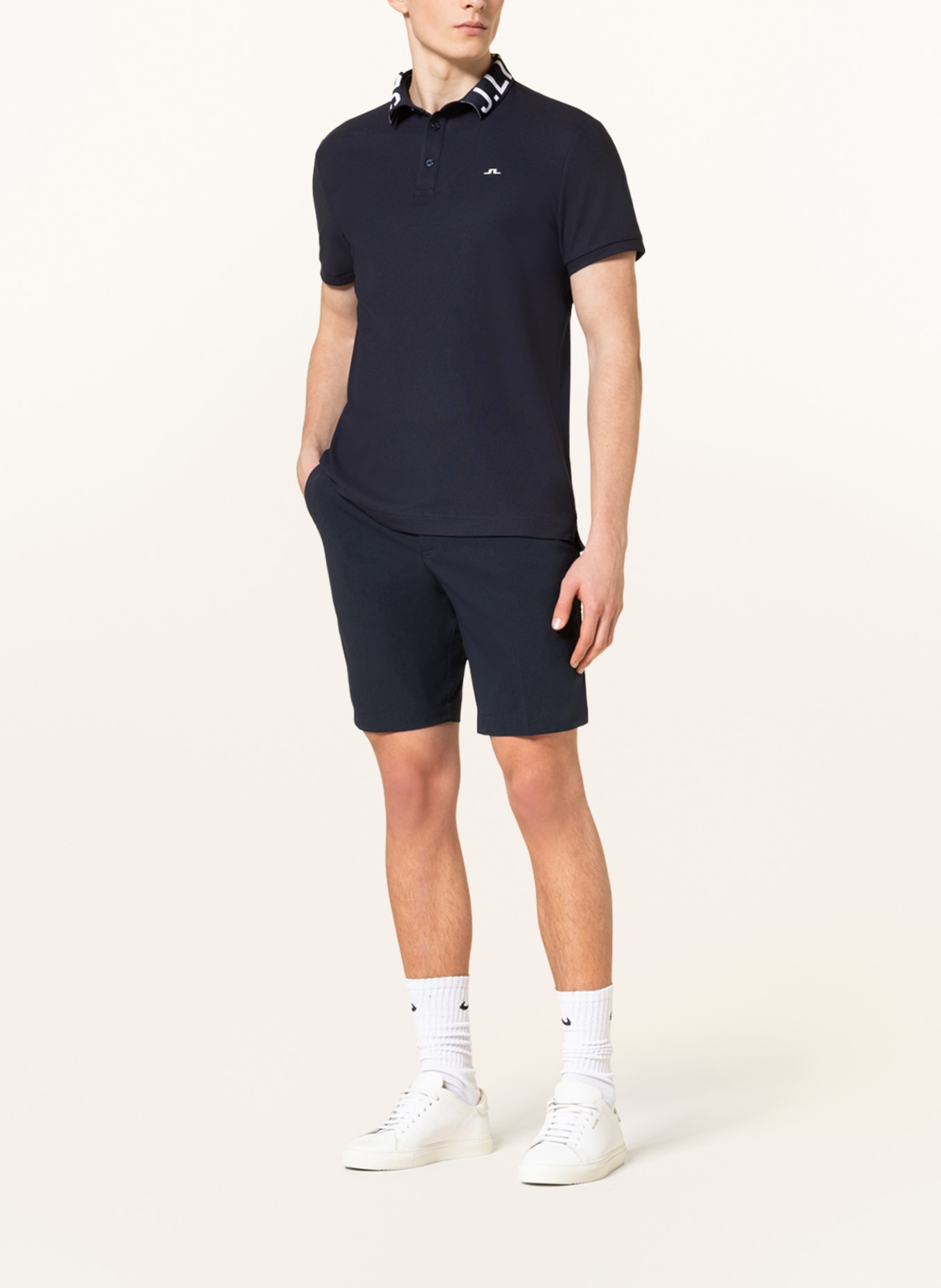 J.LINDEBERG Piqué-Poloshirt Regular Fit, Farbe: DUNKELBLAU (Bild 2)