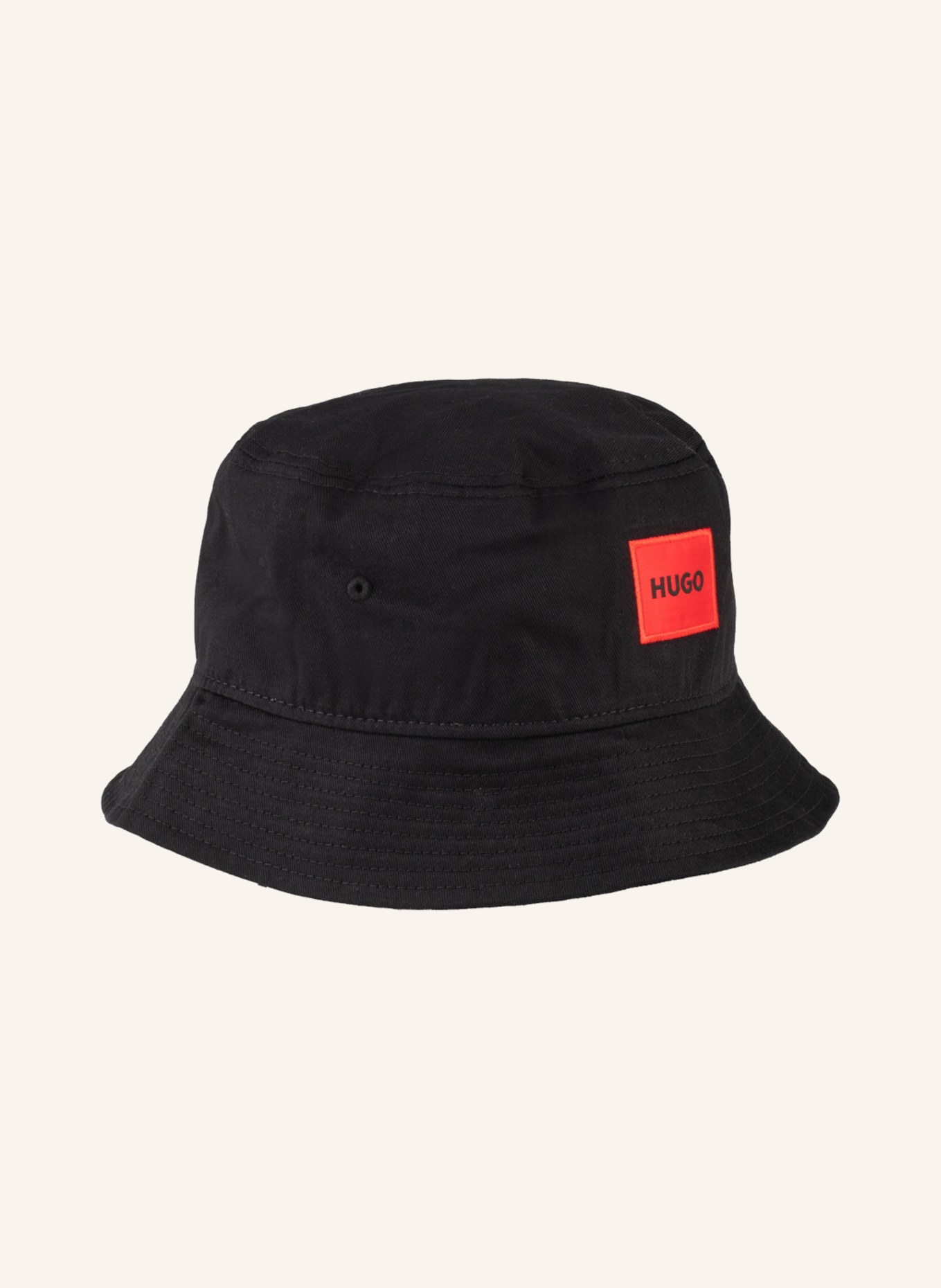 HUGO Bucket hat, Color: BLACK/ RED (Image 2)