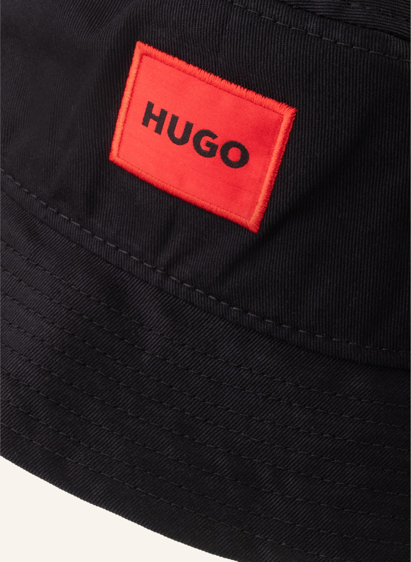 HUGO Bucket hat, Color: BLACK/ RED (Image 3)