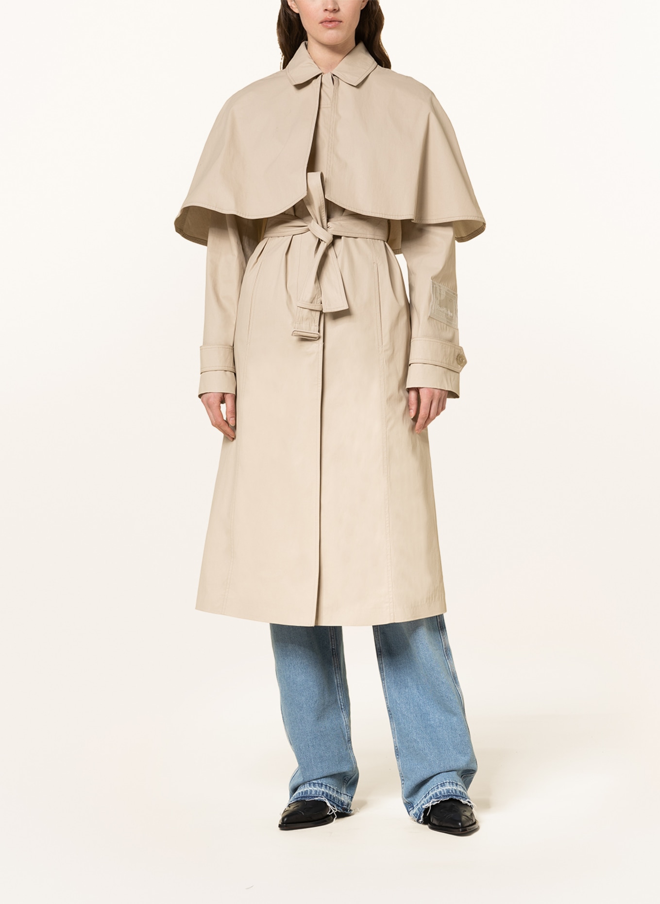 Acne Studios Trench coat, Color: BEIGE (Image 2)