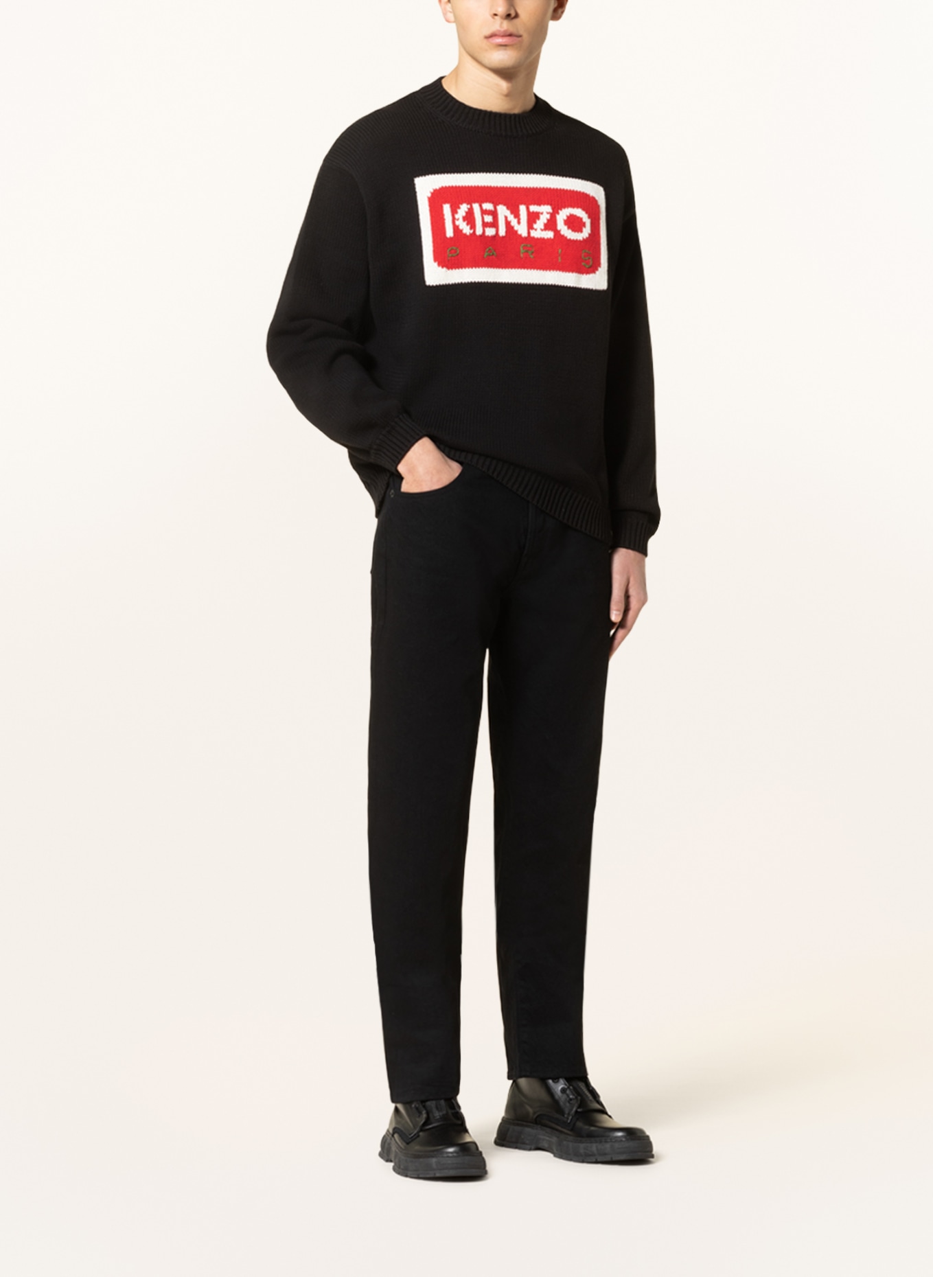 KENZO Jeans BARA slim fit, Color: BM RINSE BLACK (Image 2)