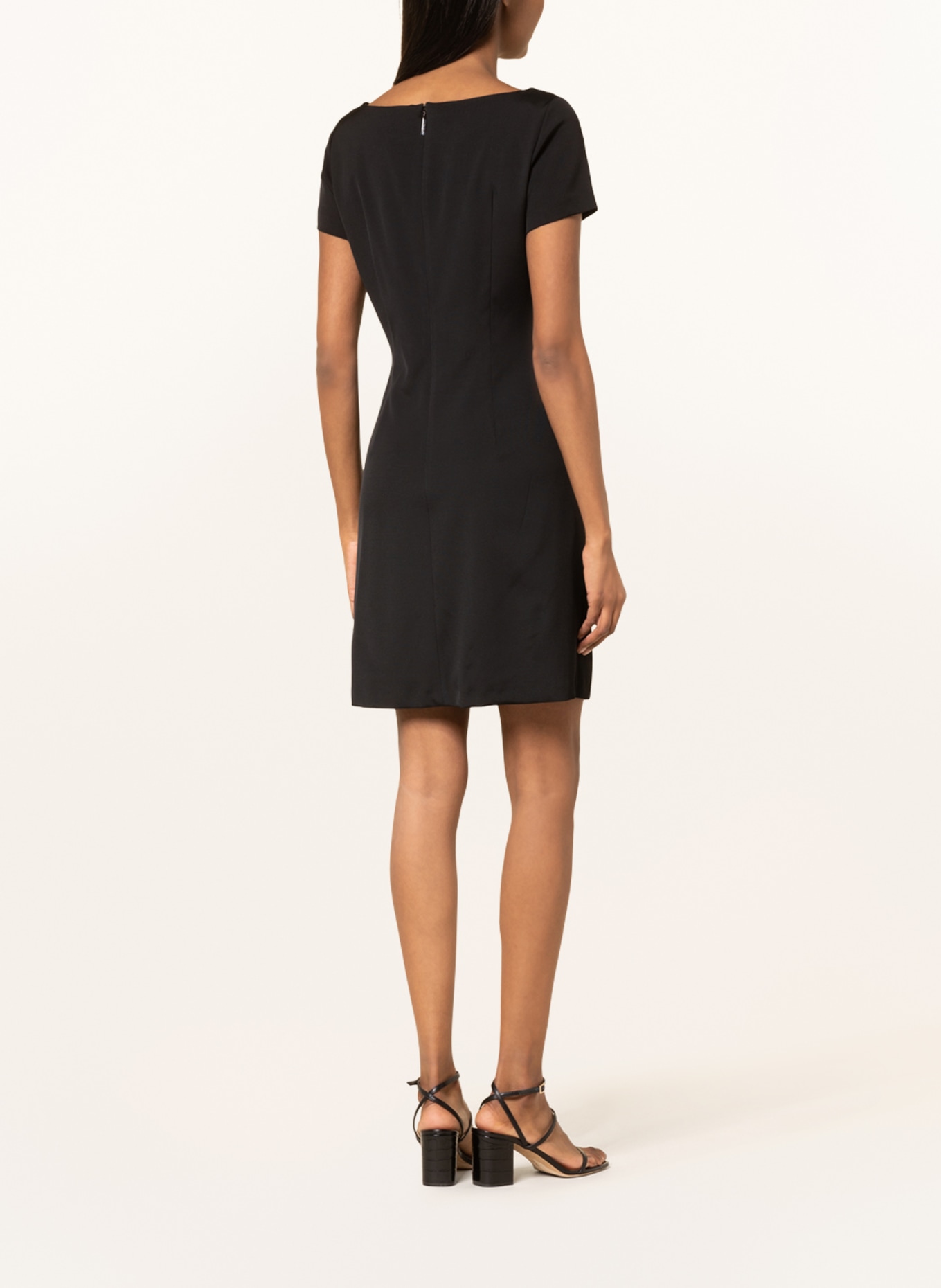 comma Dress, Color: BLACK (Image 3)