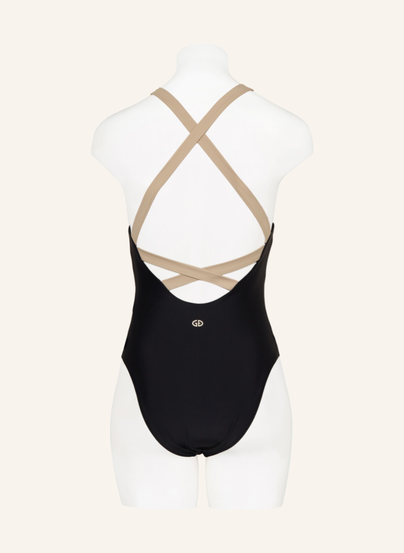 GOLDBERGH Swimsuit, Color: BLACK/ BEIGE (Image 3)
