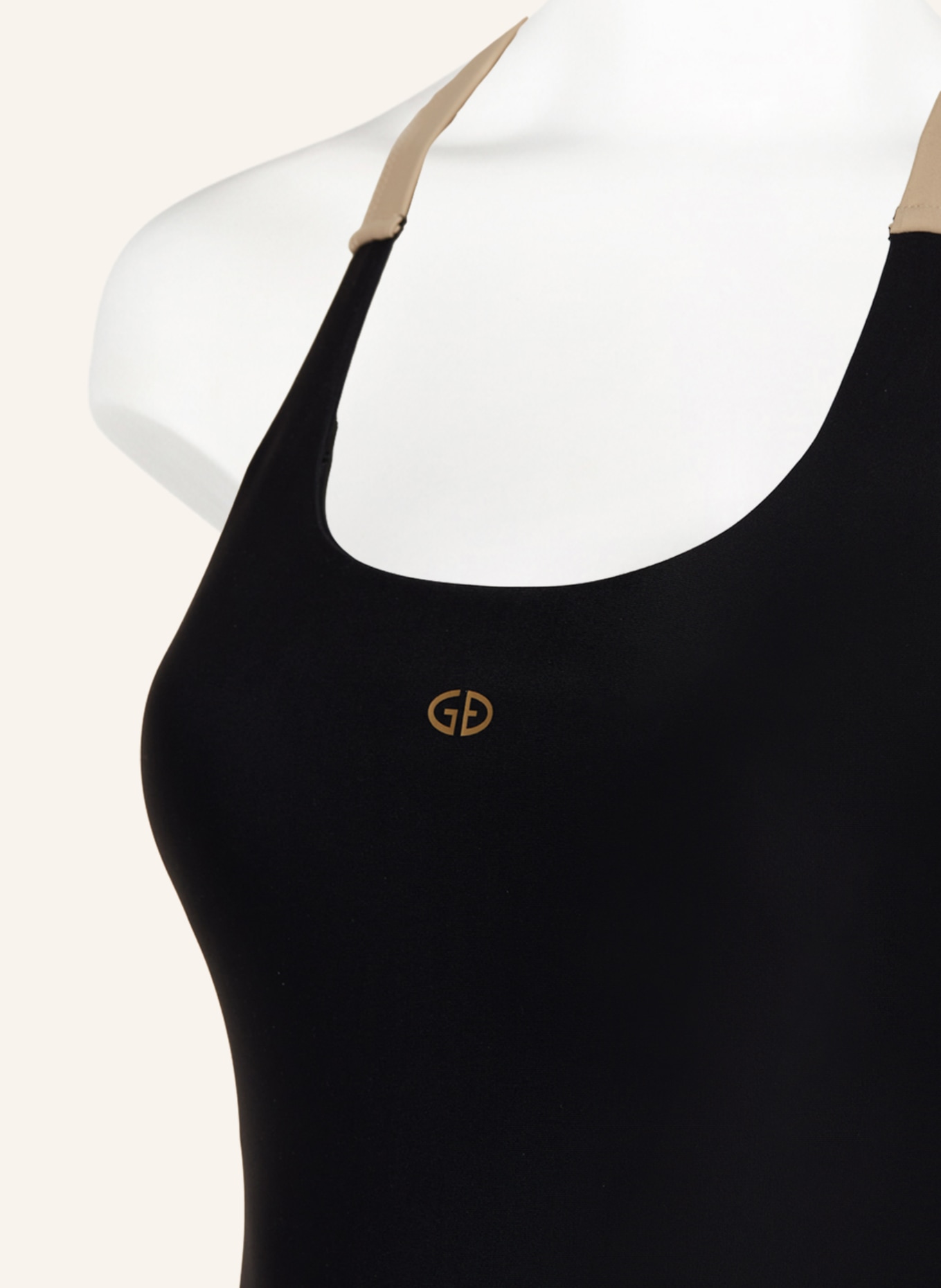 GOLDBERGH Swimsuit, Color: BLACK/ BEIGE (Image 4)