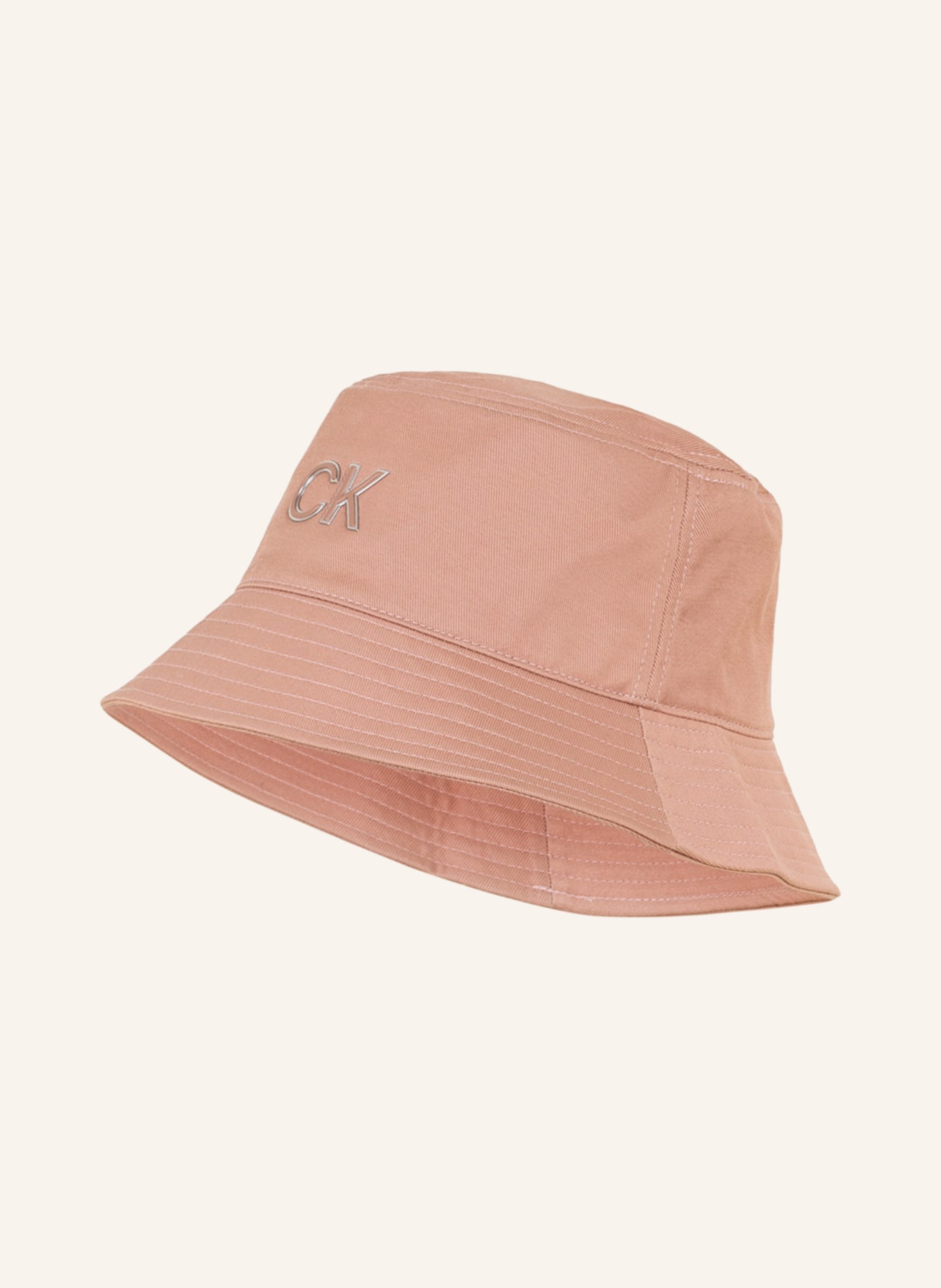 Calvin Klein Klobouk Bucket Hat, Barva: BÉŽOVÁ (Obrázek 1)