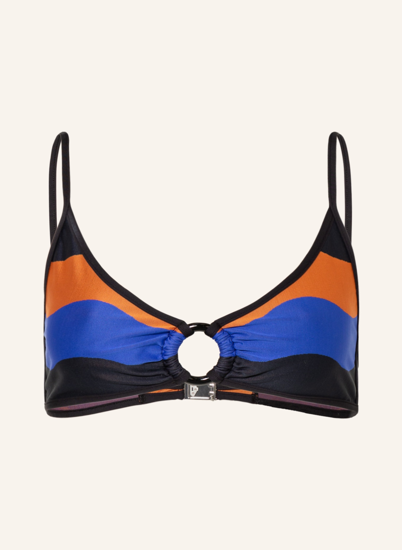 ANDRES SARDA Bralette-Bikini-Top DENIS, Farbe: SCHWARZ/ BLAU/ LILA (Bild 1)