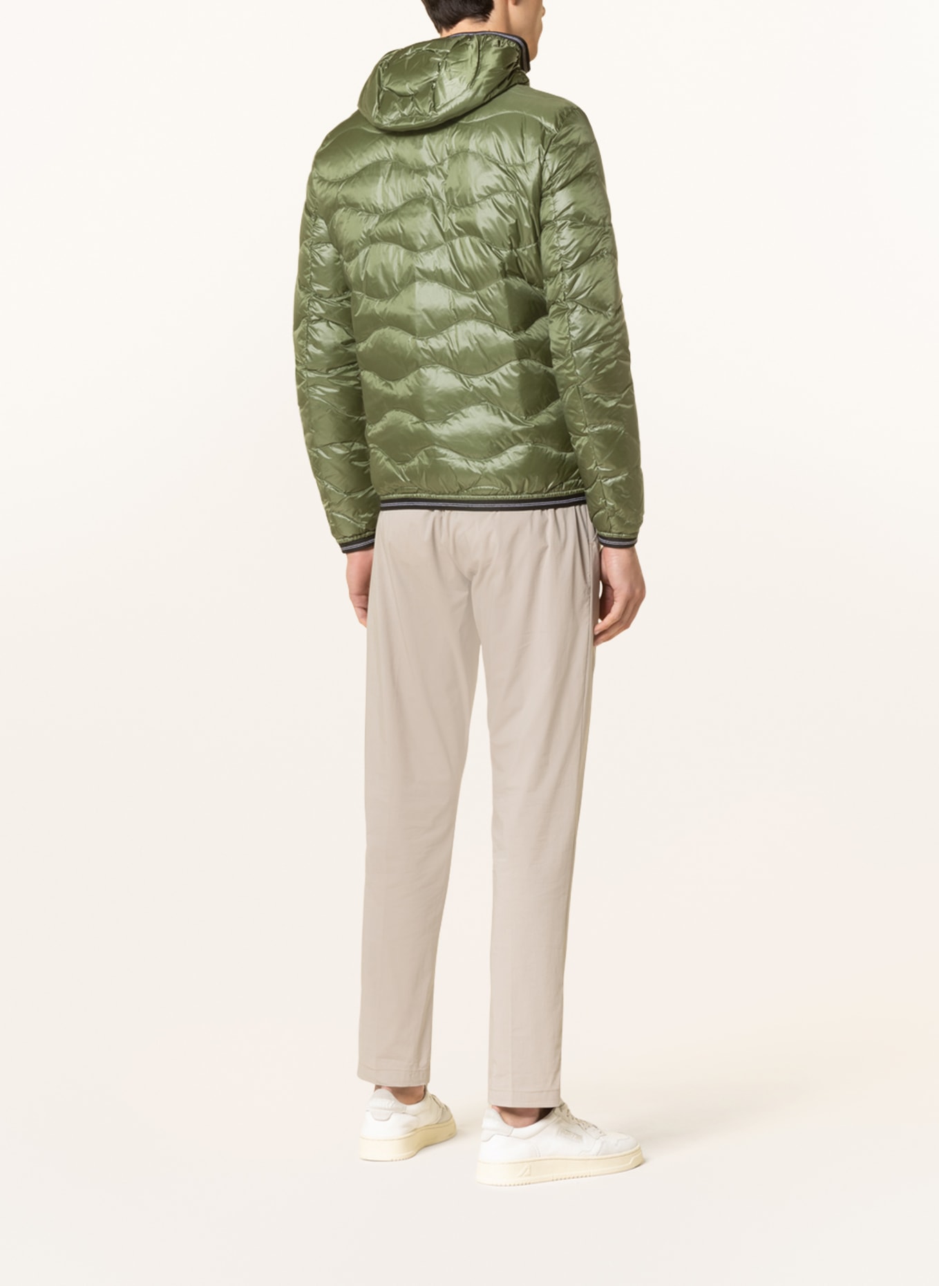 Blauer Down jacket, Color: GREEN (Image 3)