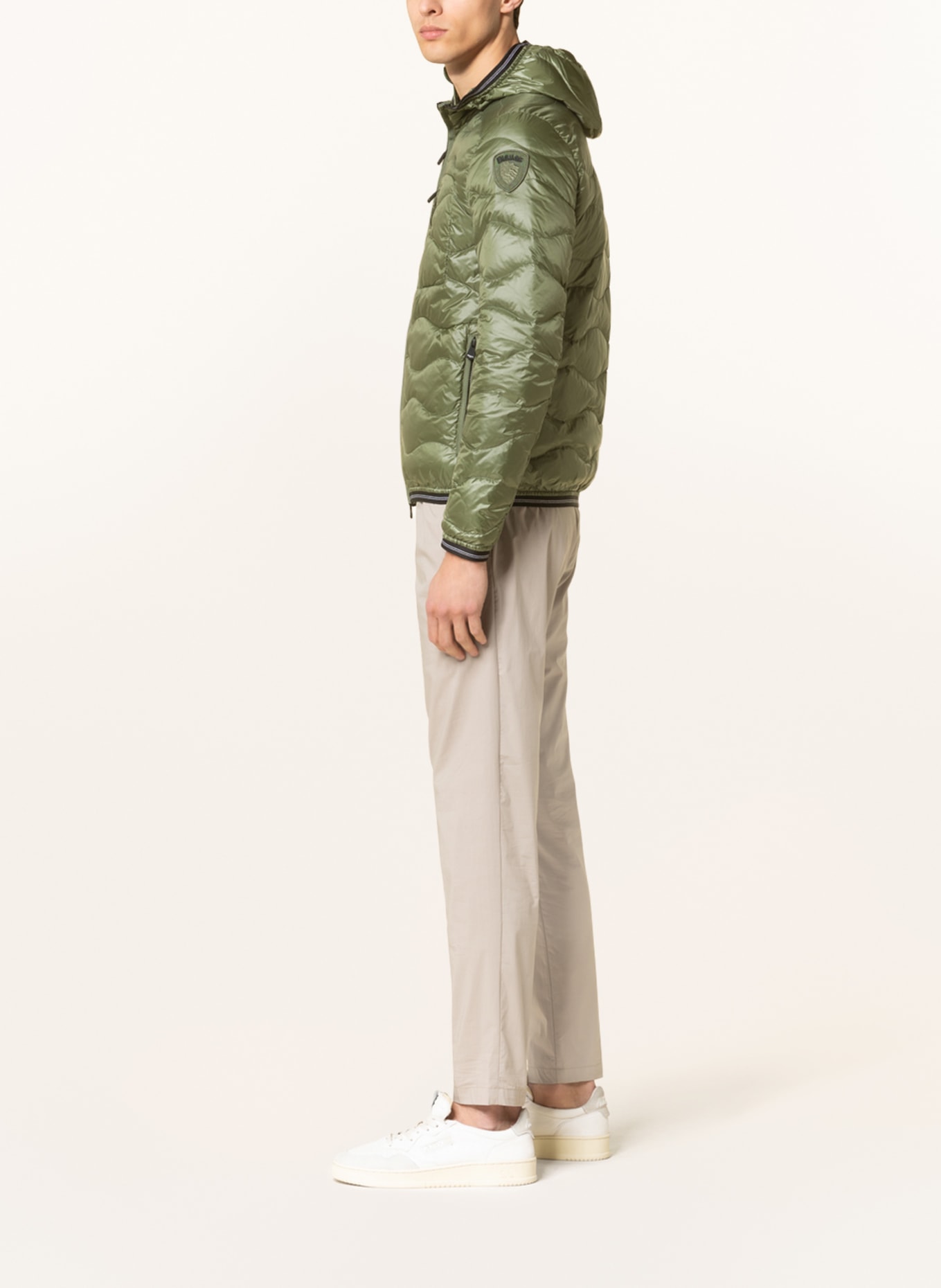 Blauer Down jacket, Color: GREEN (Image 4)
