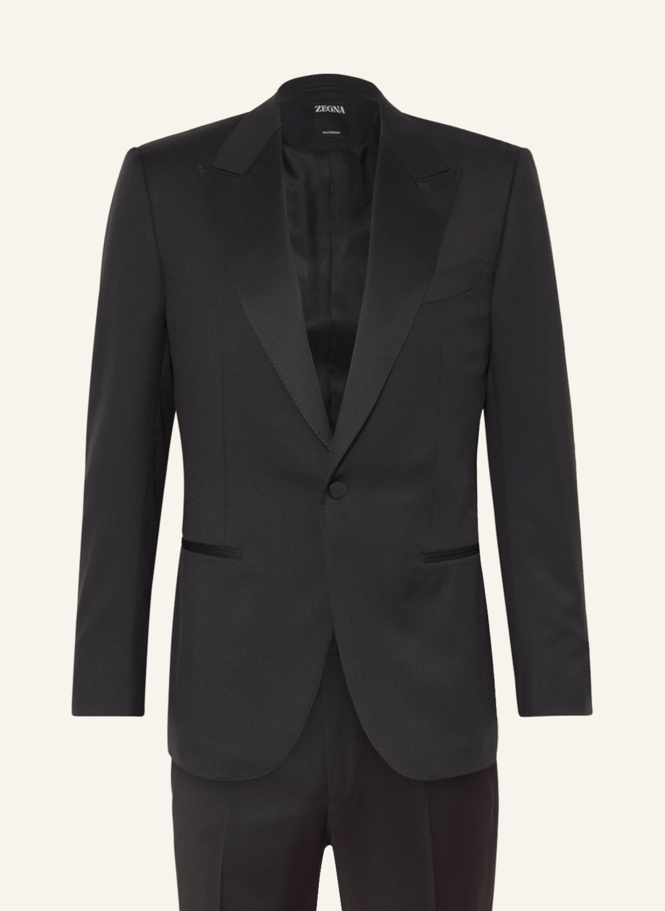 ZEGNA Tuxedo extra slim fit, Color: BLACK (Image 1)