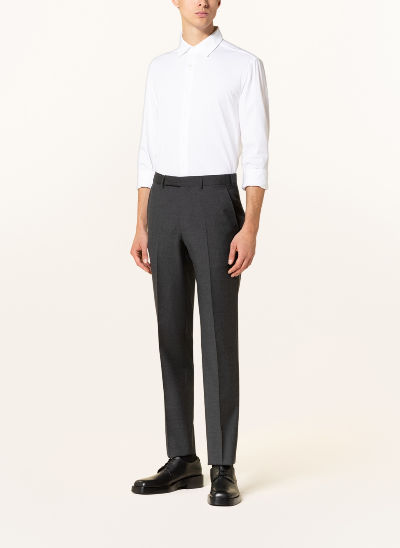 ZEGNA Trousers slim fit, Color: DARK GRAY (Image 2)