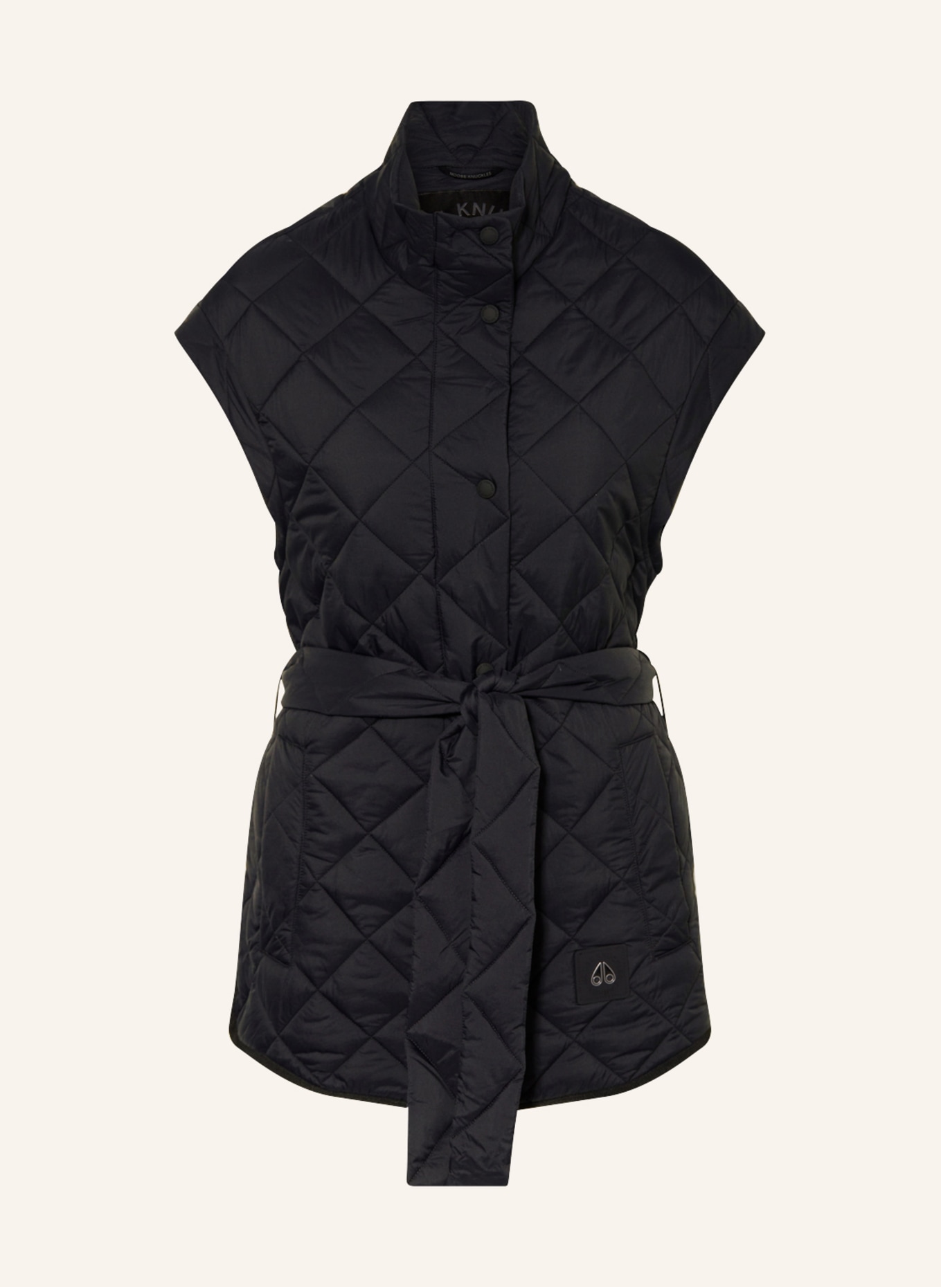 MOOSE KNUCKLES Vest ST. CLAIR, Color: BLACK (Image 1)