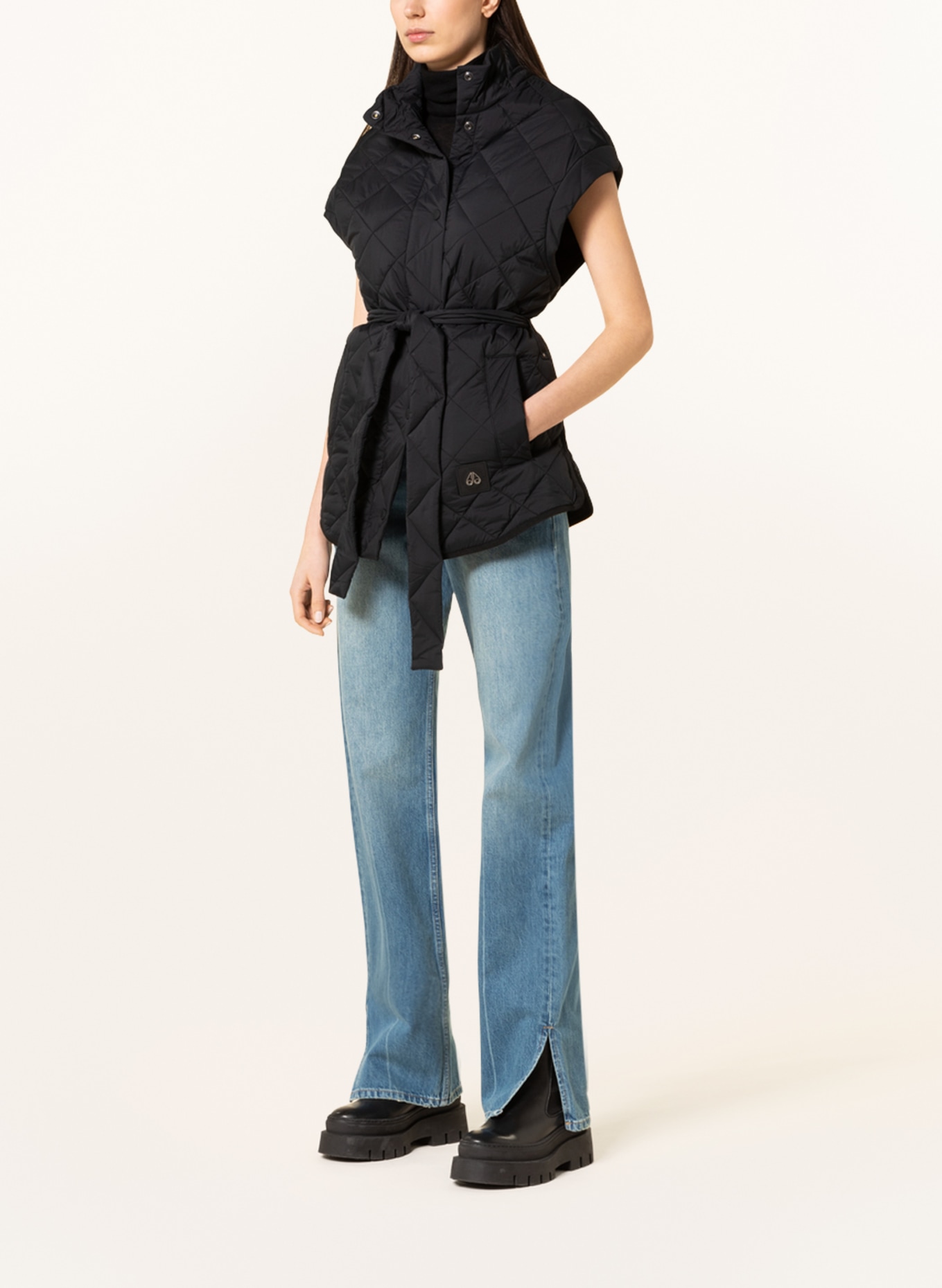 MOOSE KNUCKLES Vest ST. CLAIR, Color: BLACK (Image 2)