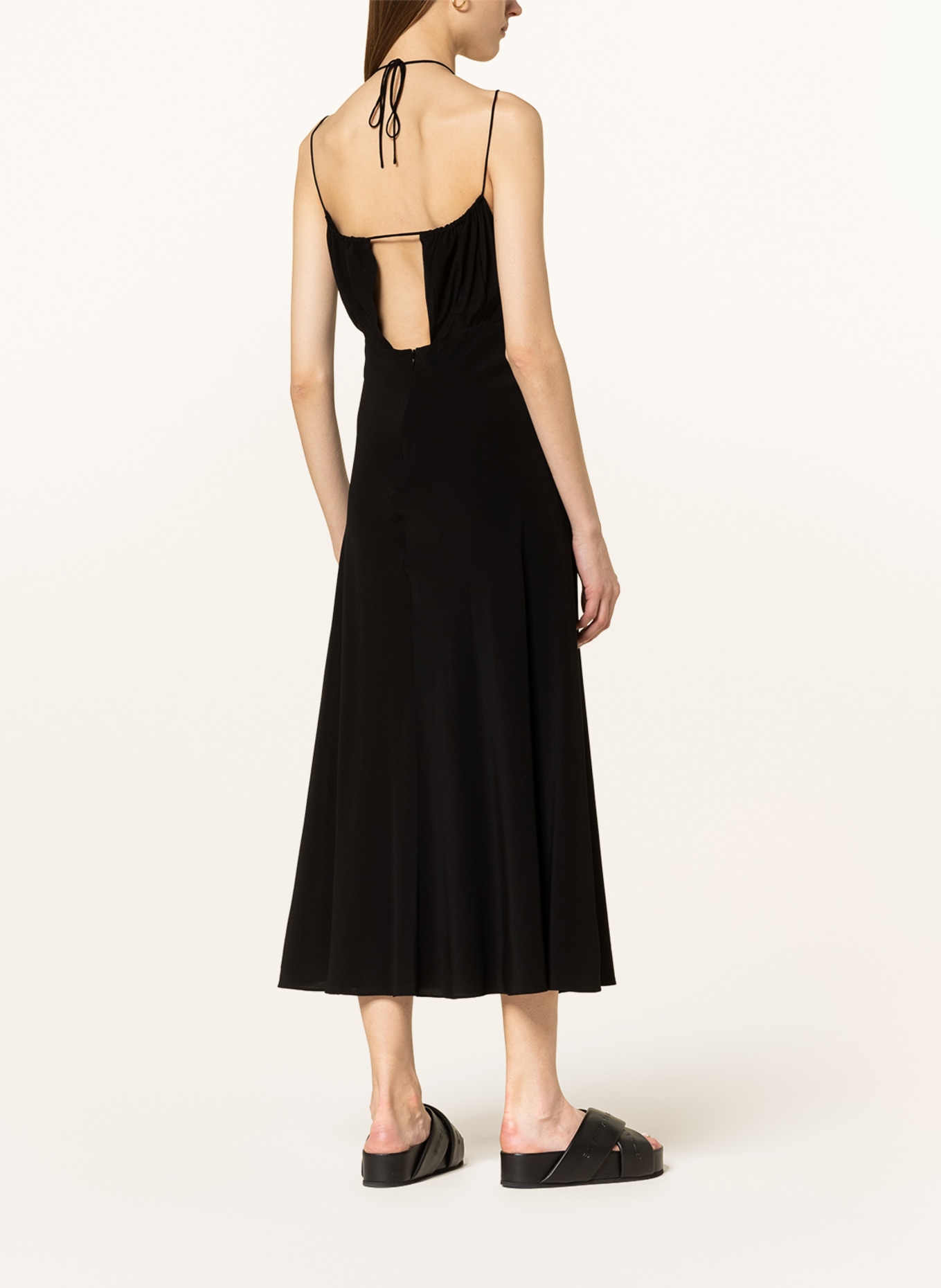 TOTEME Silk dress, Color: BLACK (Image 3)