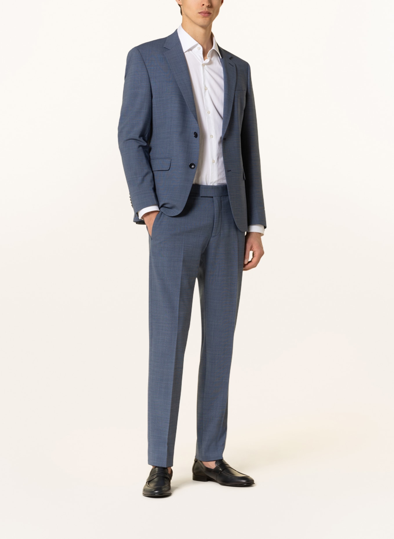 STRELLSON Spodnie garniturowe MAX slim fit, Kolor: 420 Medium Blue                420 (Obrazek 2)