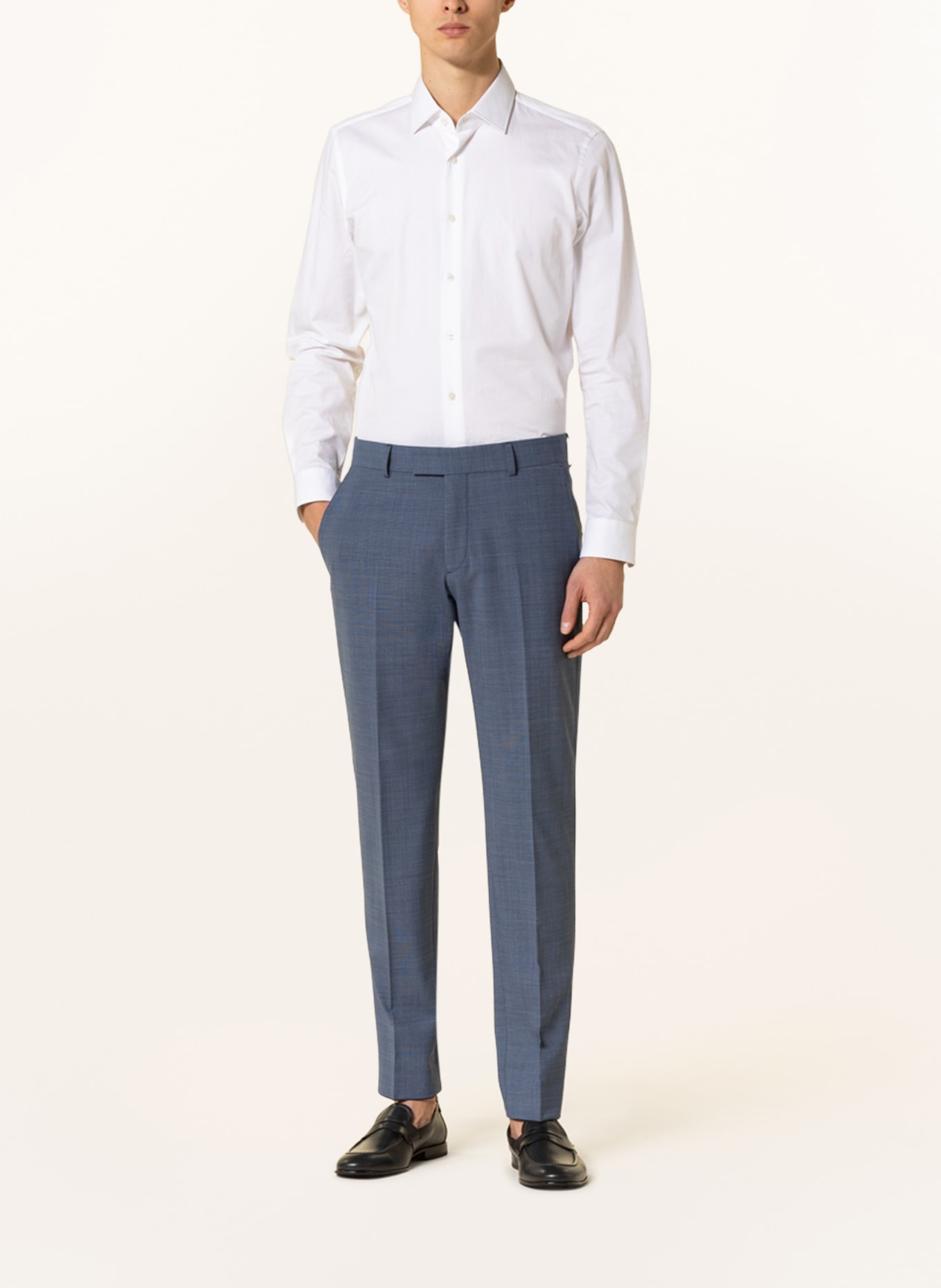 STRELLSON Spodnie garniturowe MAX slim fit, Kolor: 420 Medium Blue                420 (Obrazek 3)