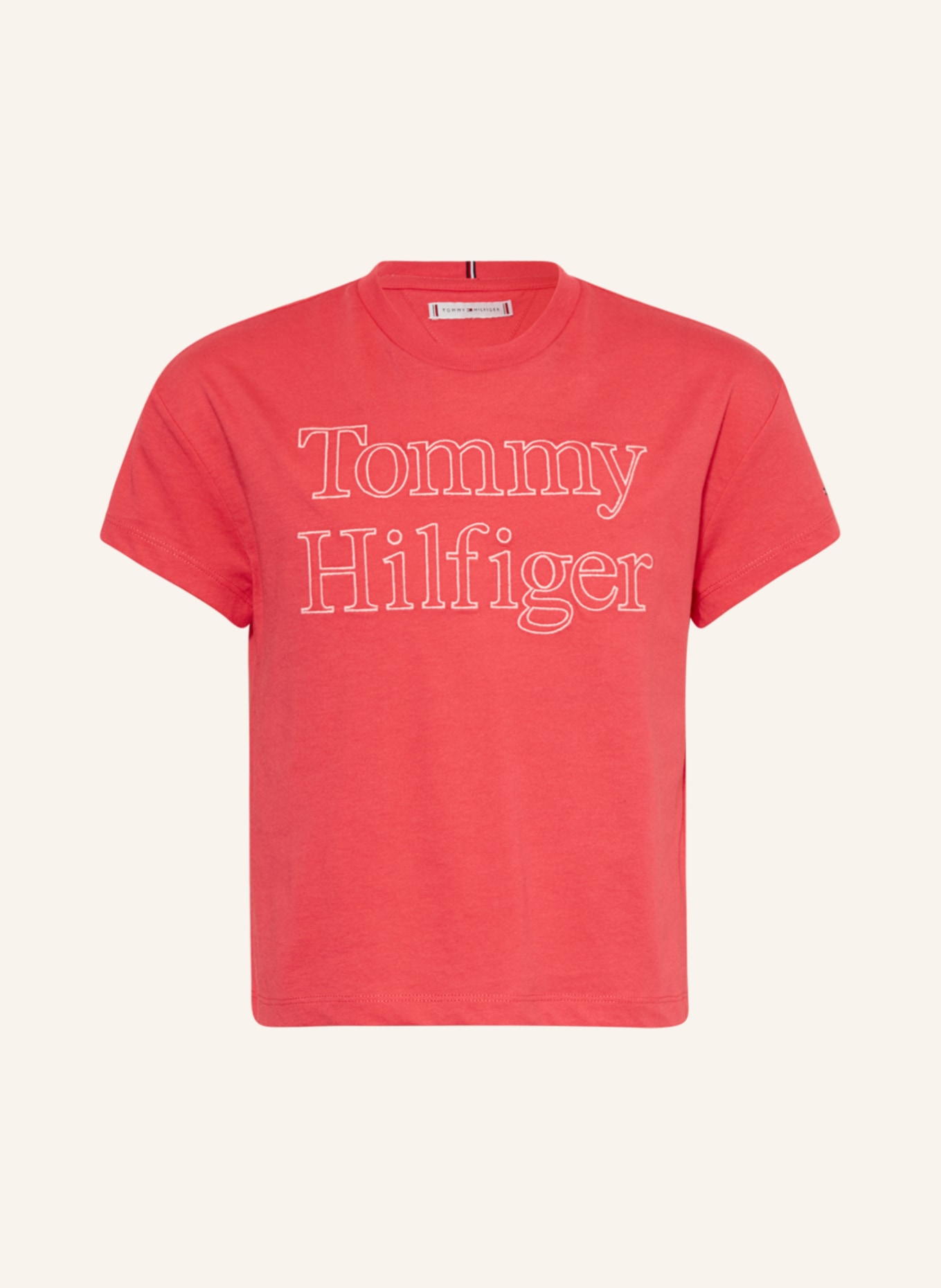 TOMMY HILFIGER T-shirt, Kolor: MOCNORÓŻOWY (Obrazek 1)