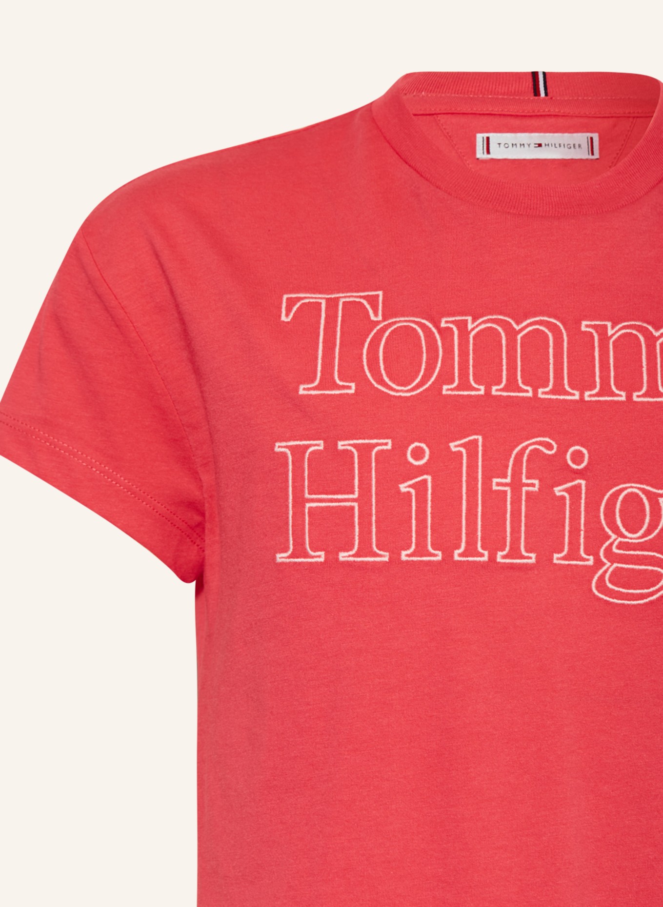 TOMMY HILFIGER T-shirt, Kolor: MOCNORÓŻOWY (Obrazek 3)