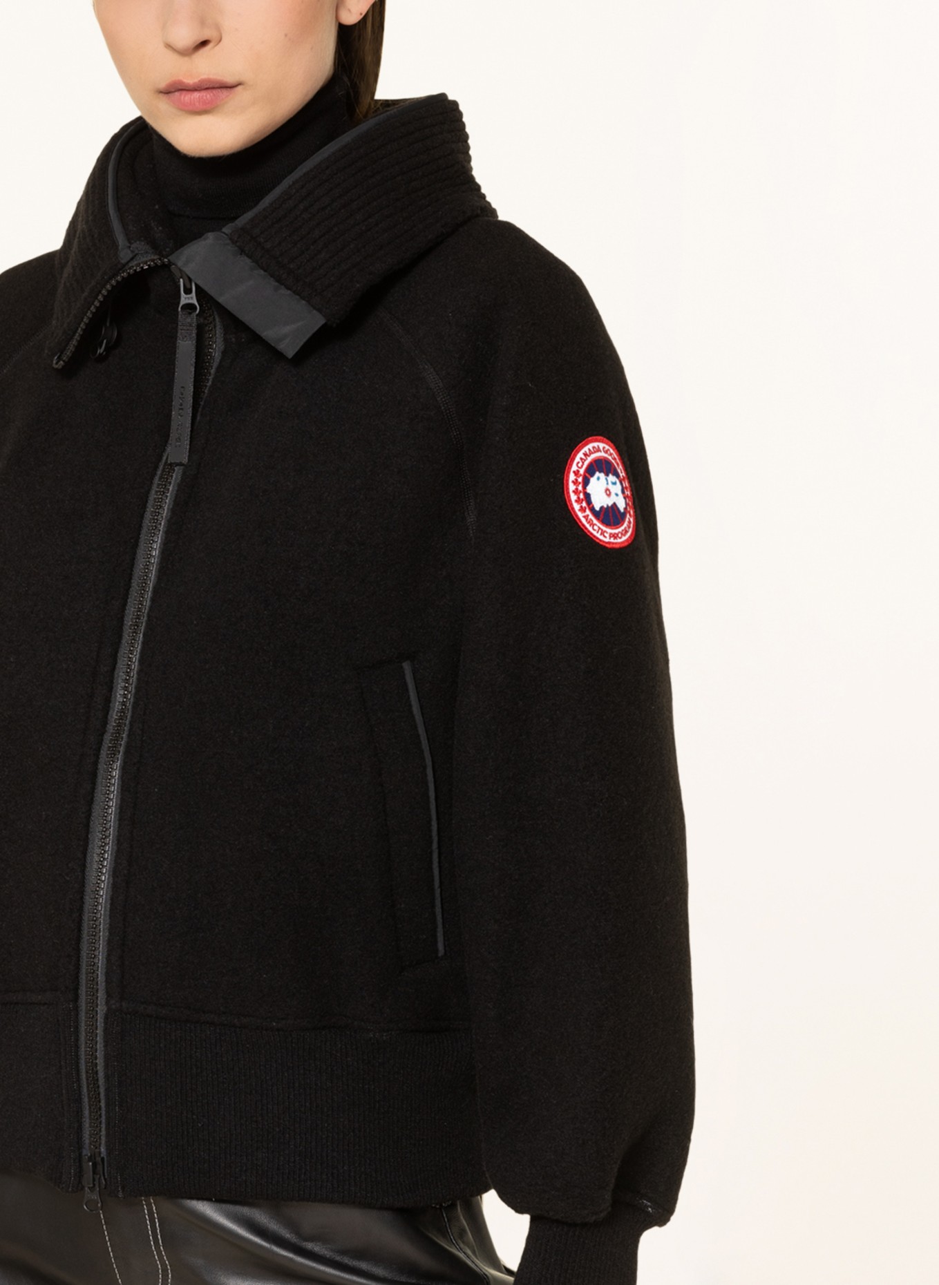 CANADA GOOSE Fleece jacket CHILLIWACK, Color: BLACK (Image 5)