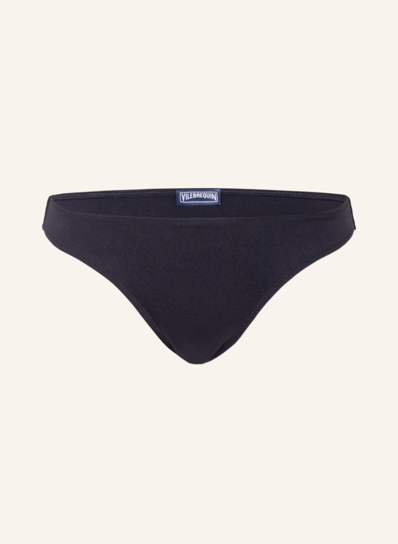 VILEBREQUIN Basic-Bikini-Hose SOLID SCULPT, Farbe: SCHWARZ (Bild 1)