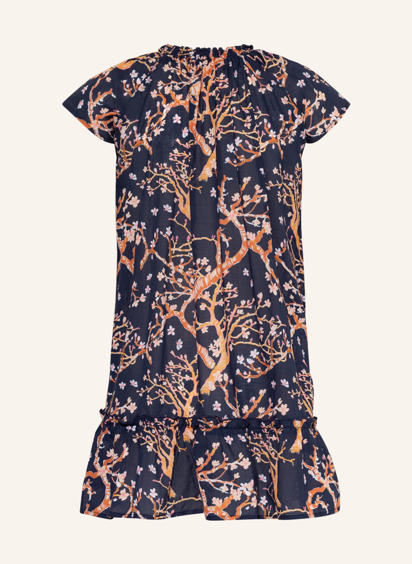 VILEBREQUIN Sukienka plażowa SWEET BLOSSOM, Kolor: GRANATOWY/ KONIAKOWY/ BIAŁY (Obrazek 2)