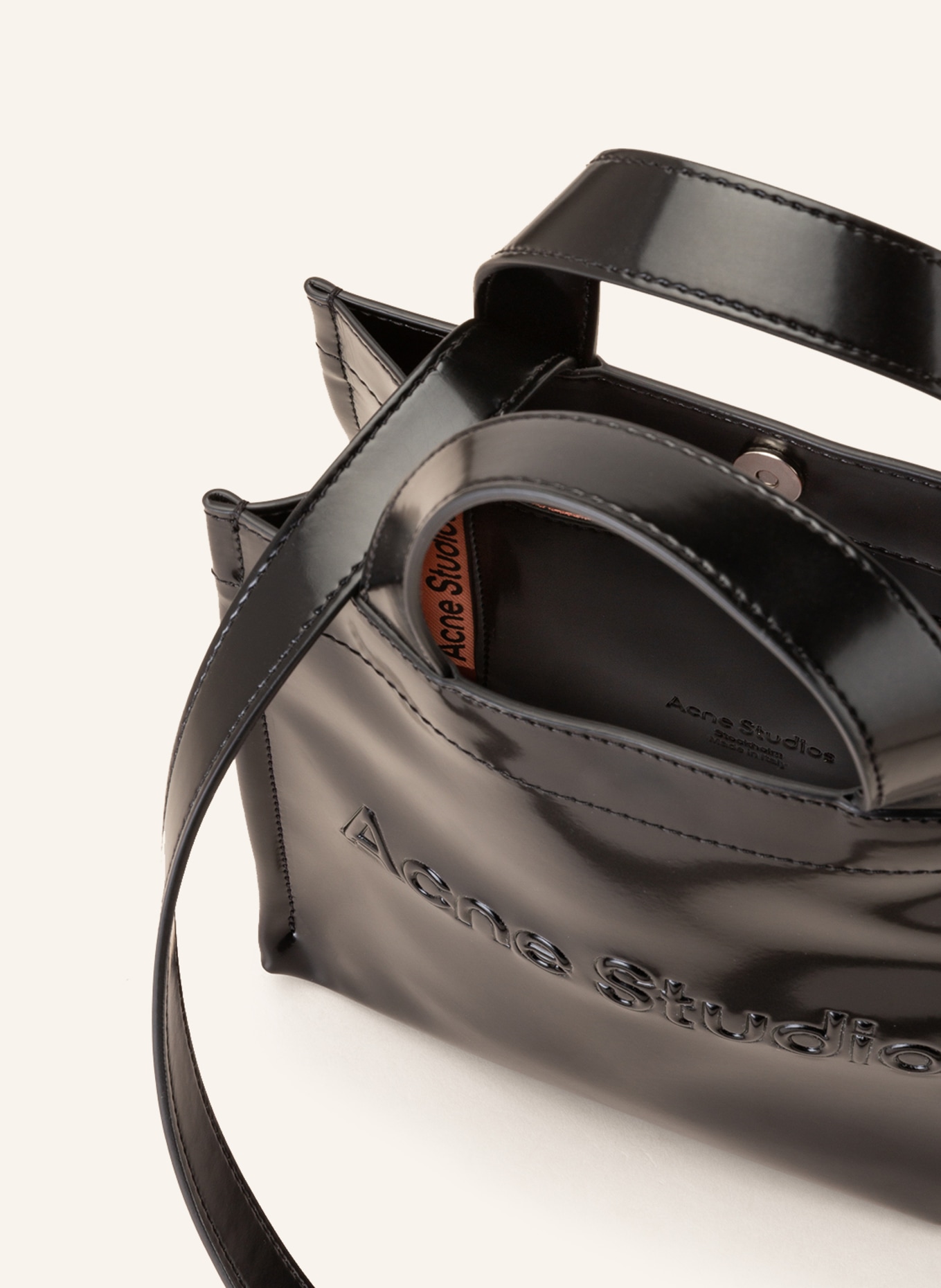 Acne Studios Crossbody bag, Color: BLACK (Image 3)