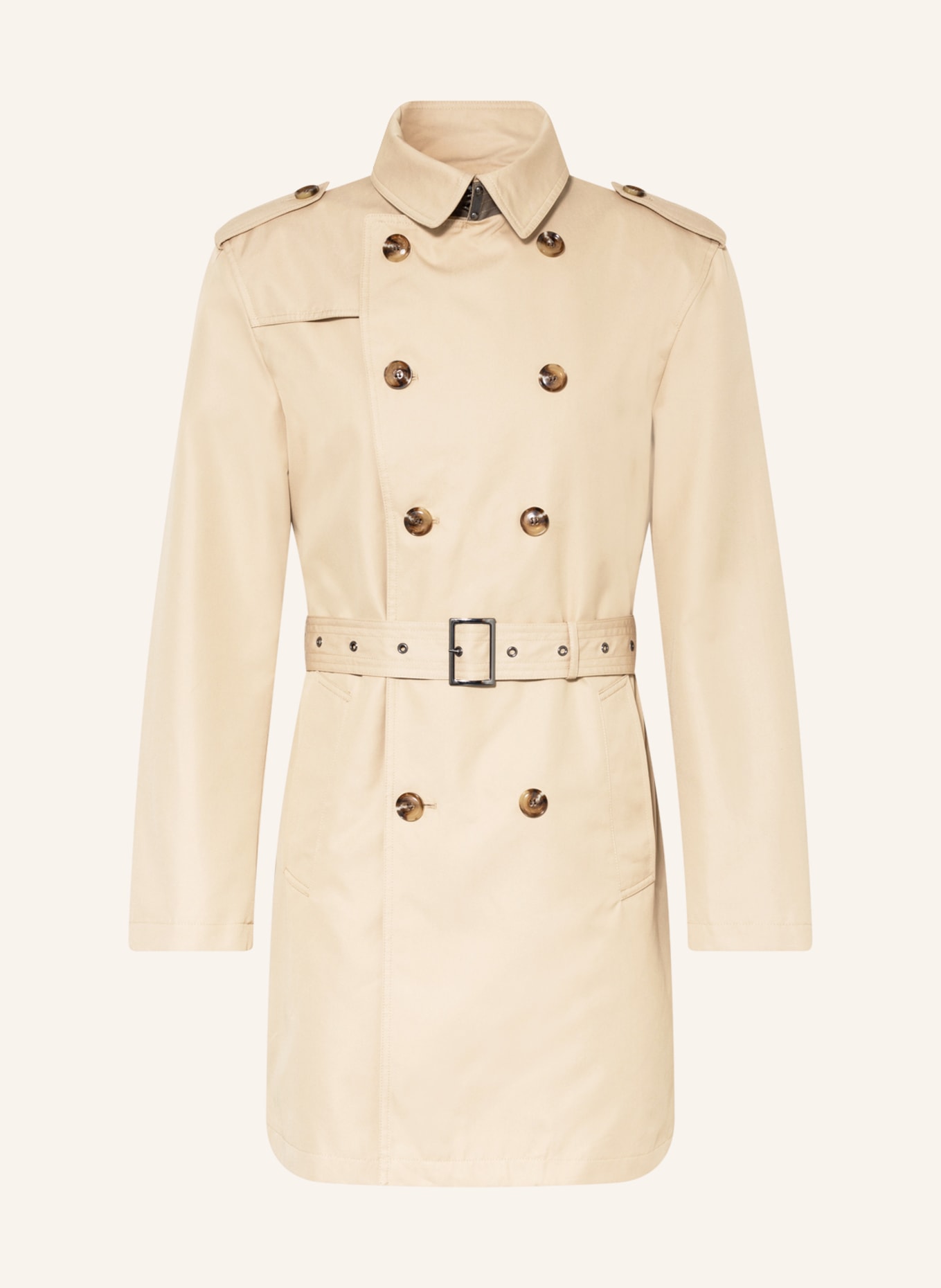 STROKESMAN'S Trench coat, Color: BEIGE (Image 1)