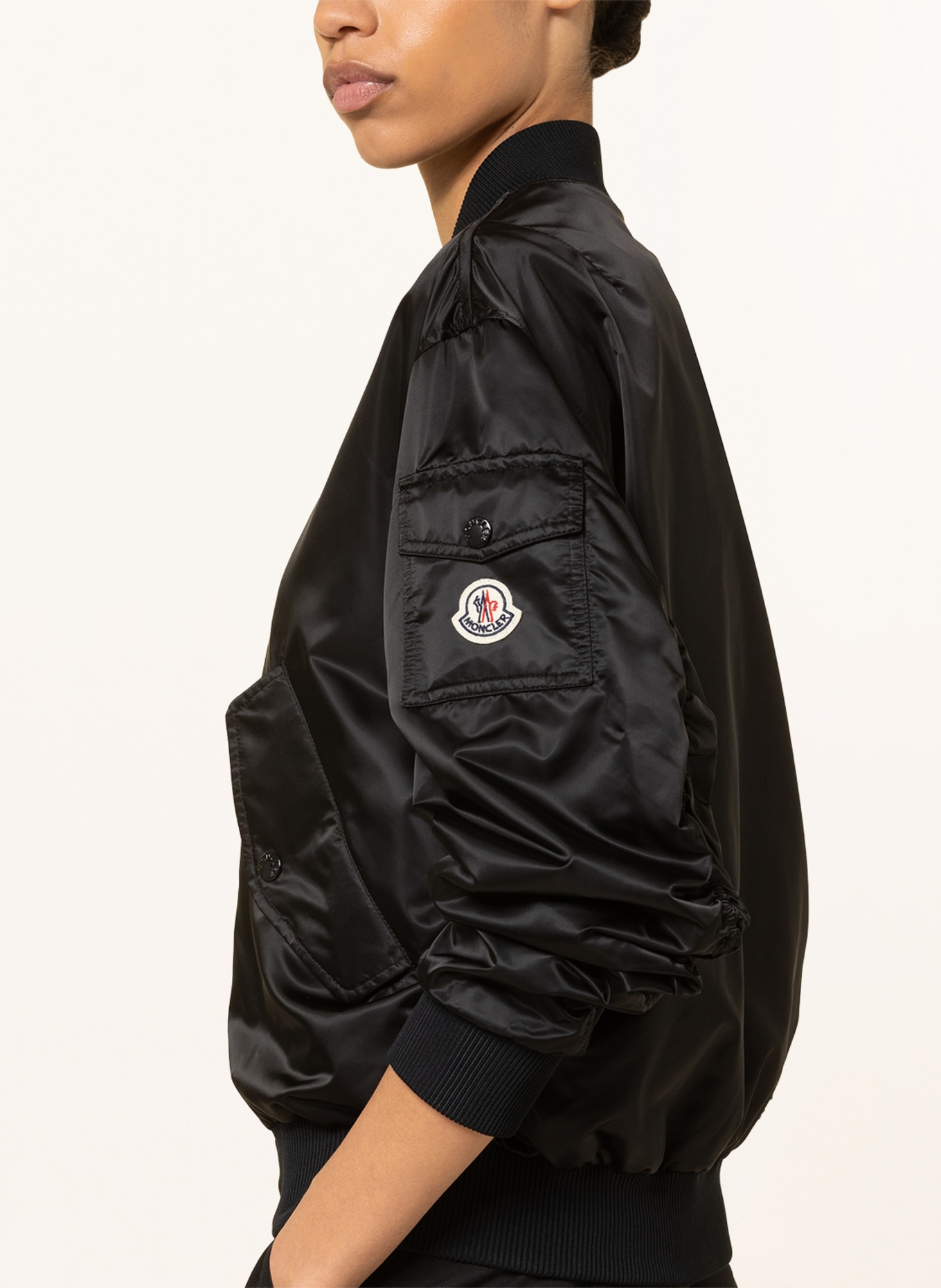 MONCLER Bomber jacket TER, Color: BLACK (Image 4)