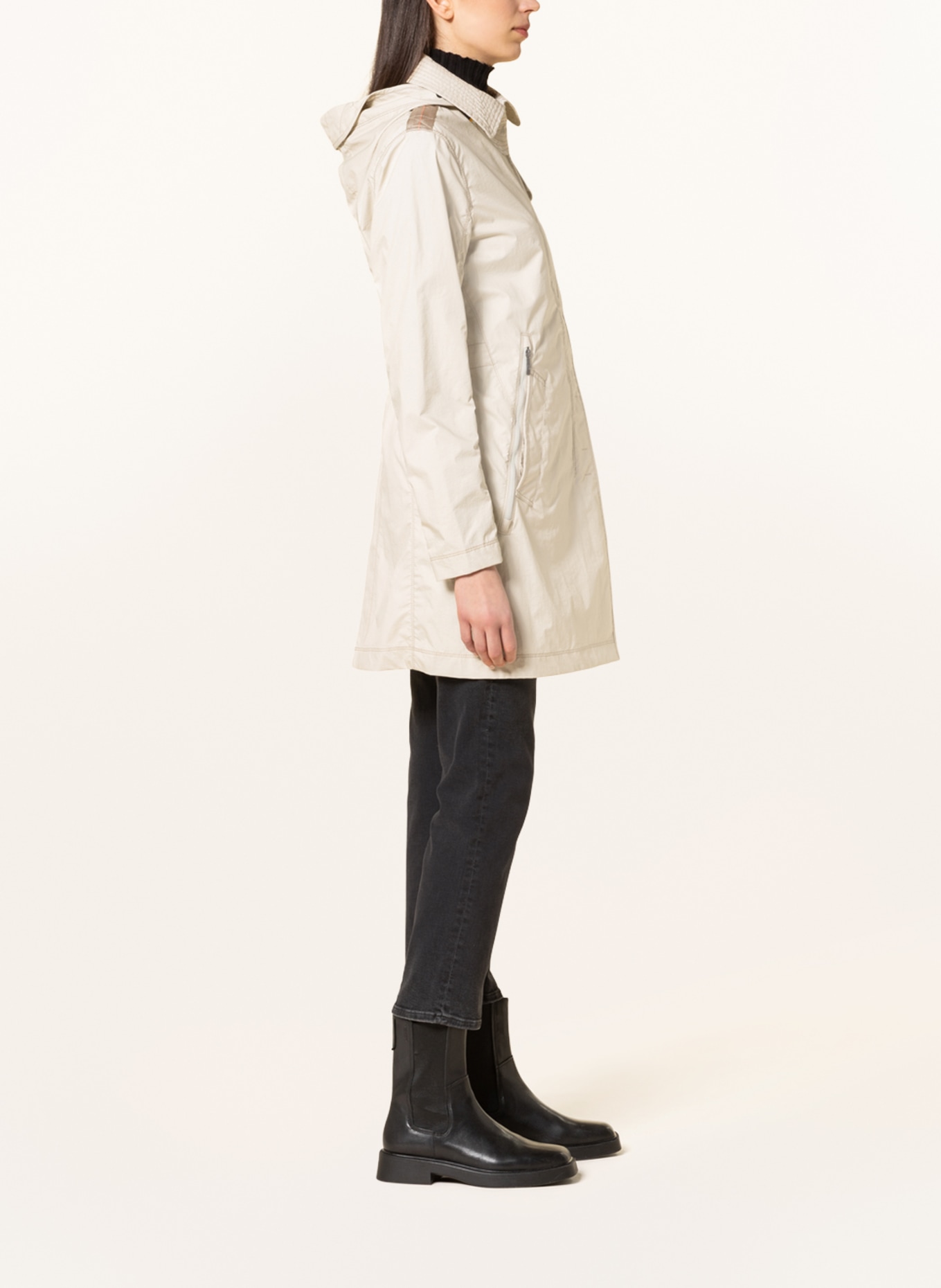 PARAJUMPERS Parka AVERY with detachable hood, Color: CREAM (Image 4)