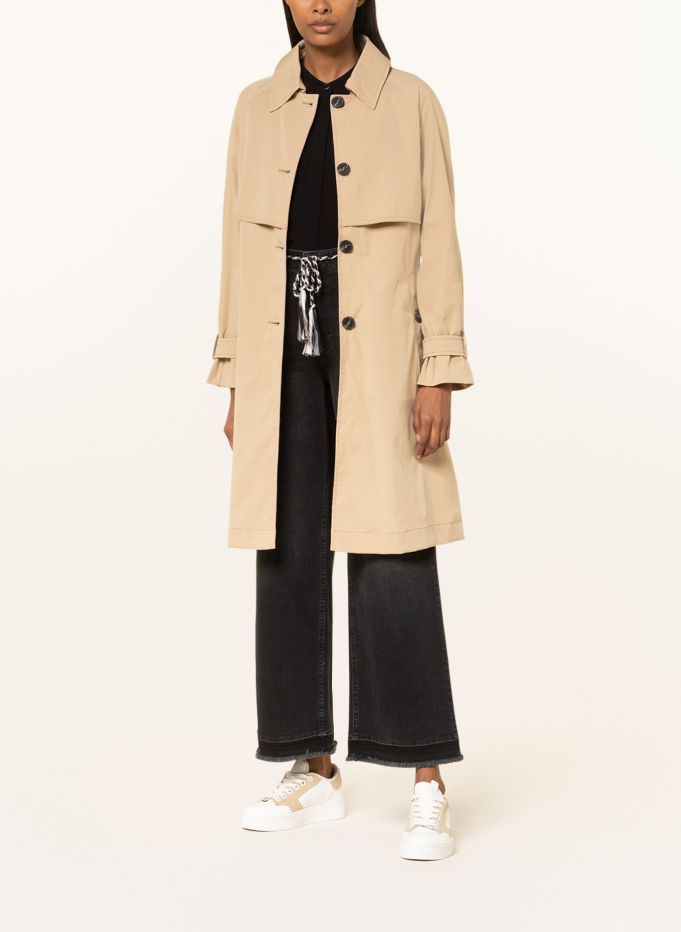 FUCHS SCHMITT Trench coat, Color: CAMEL (Image 2)