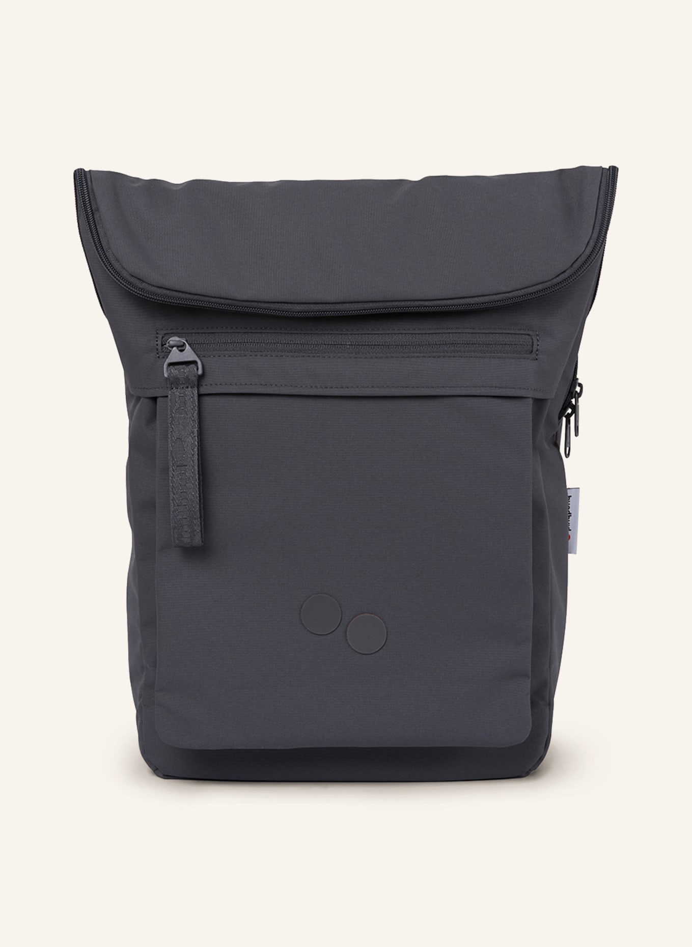 pinqponq Backpack KLAK with laptop compartment 13 l, Color: DARK GRAY (Image 1)