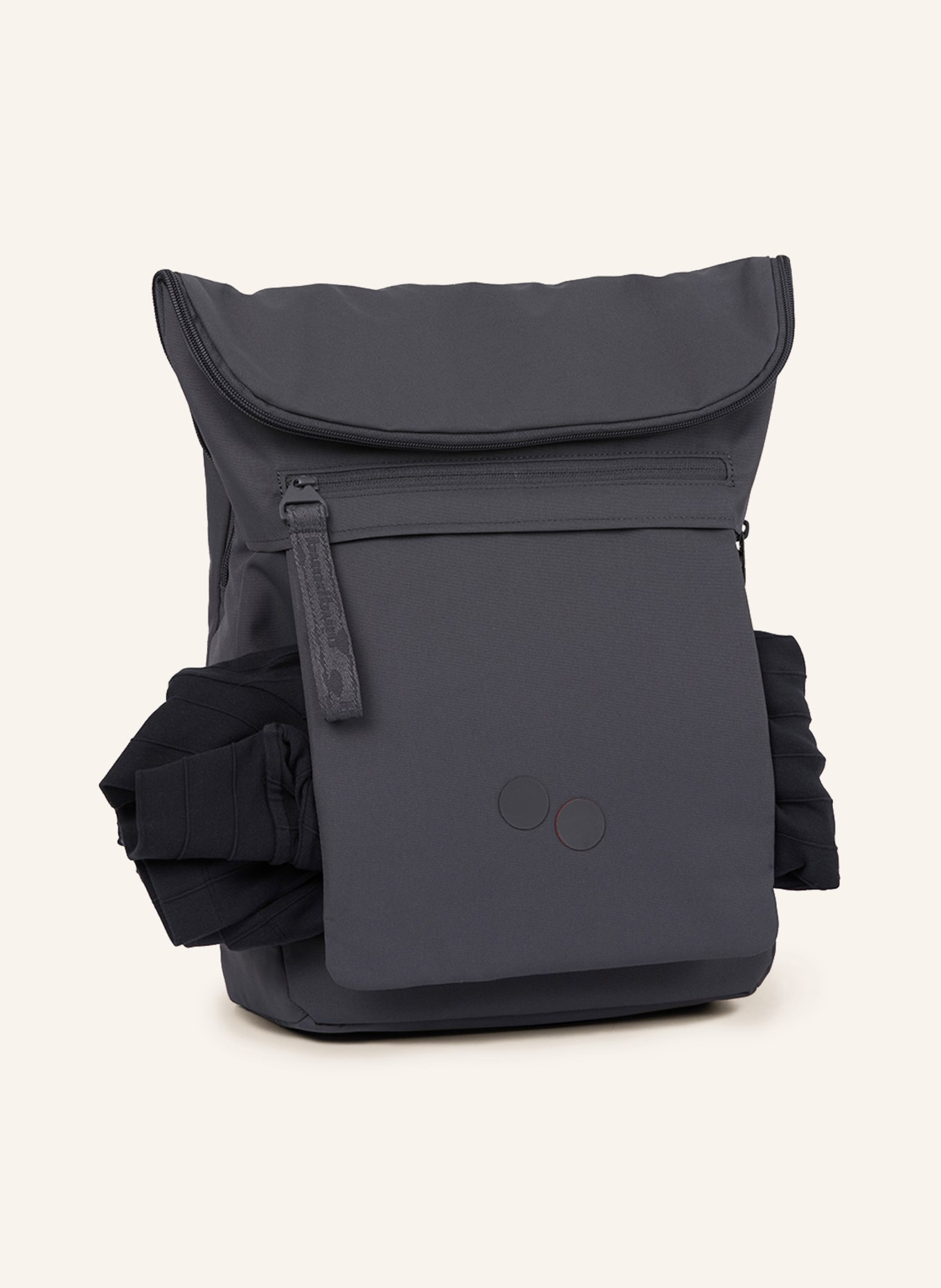 pinqponq Backpack KLAK with laptop compartment 13 l, Color: DARK GRAY (Image 4)