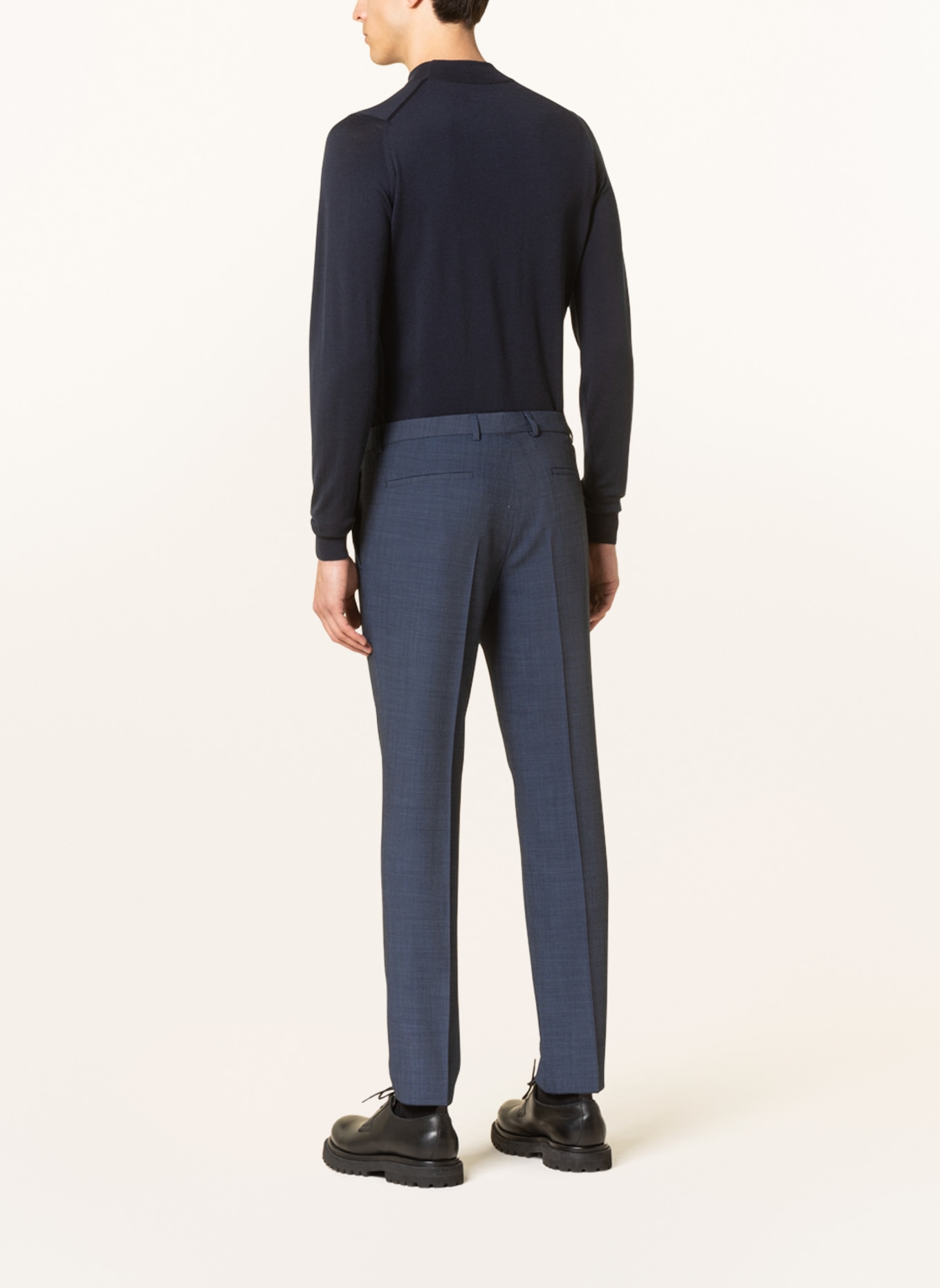 HUGO Suit trousers HESTEN extra slim fit, Color: DARK BLUE (Image 4)