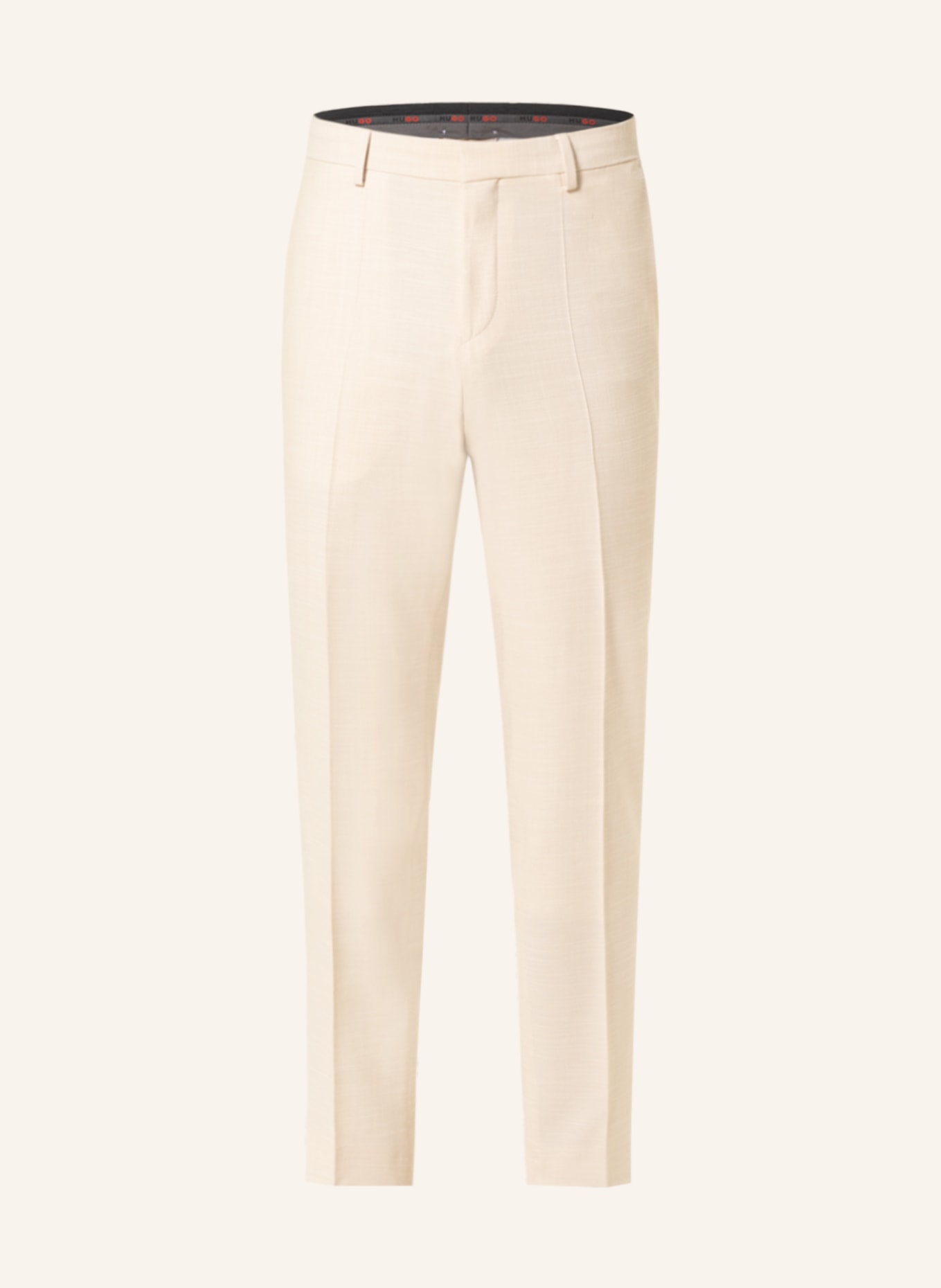 HUGO Oblekové kalhoty GETLIN Extra Slim Fit, Barva: 264 MEDIUM BEIGE (Obrázek 1)